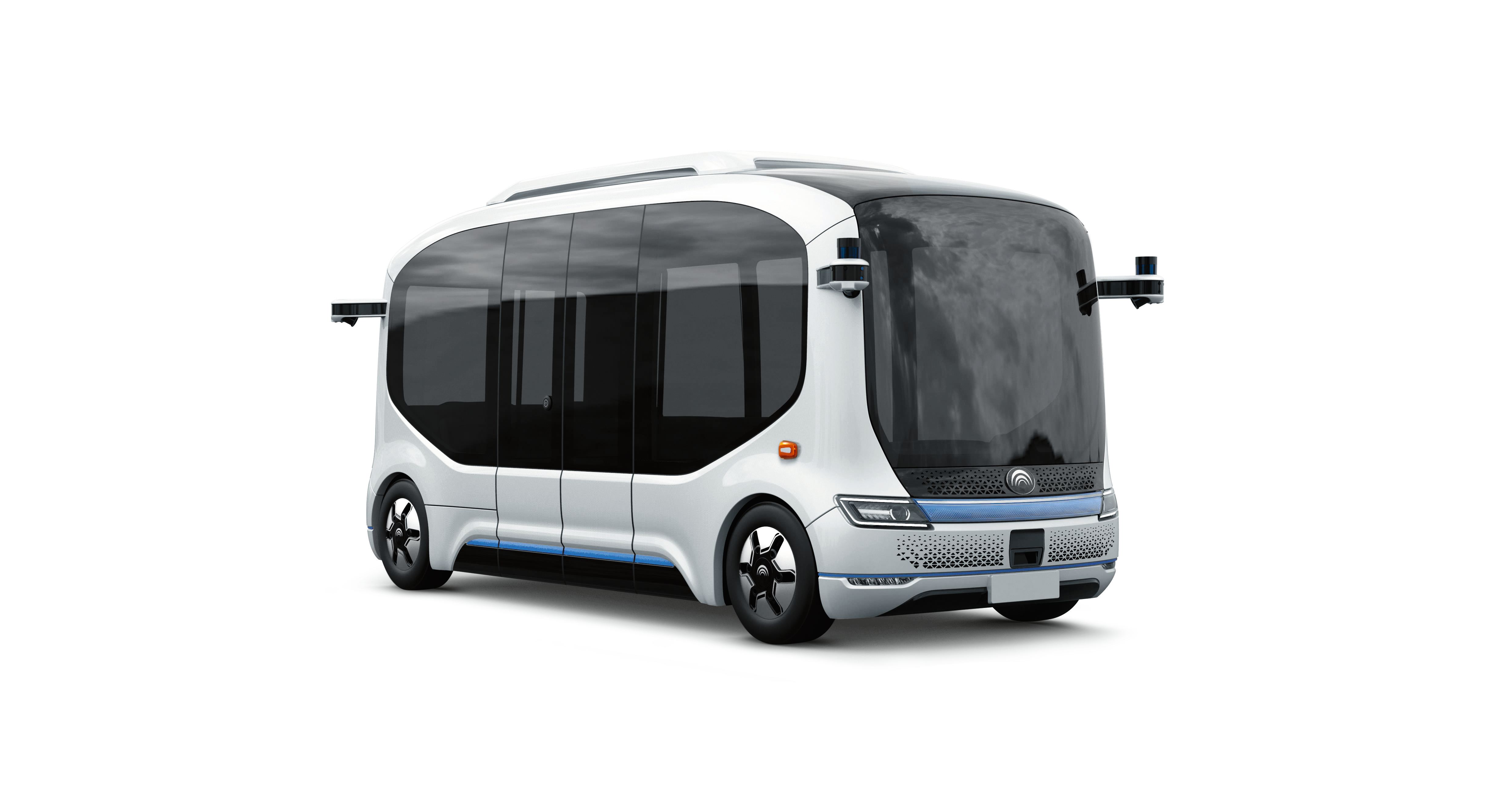 bus，Automatic driving，Human vehicle interaction，2021 red dot product design award，