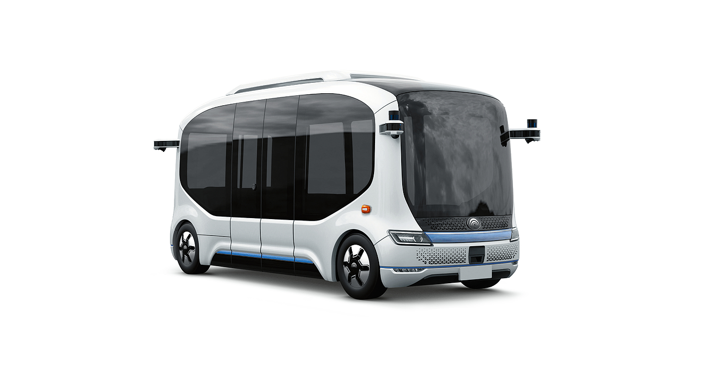 巴士，自动驾驶，人车交互，2021红点产品设计大奖，