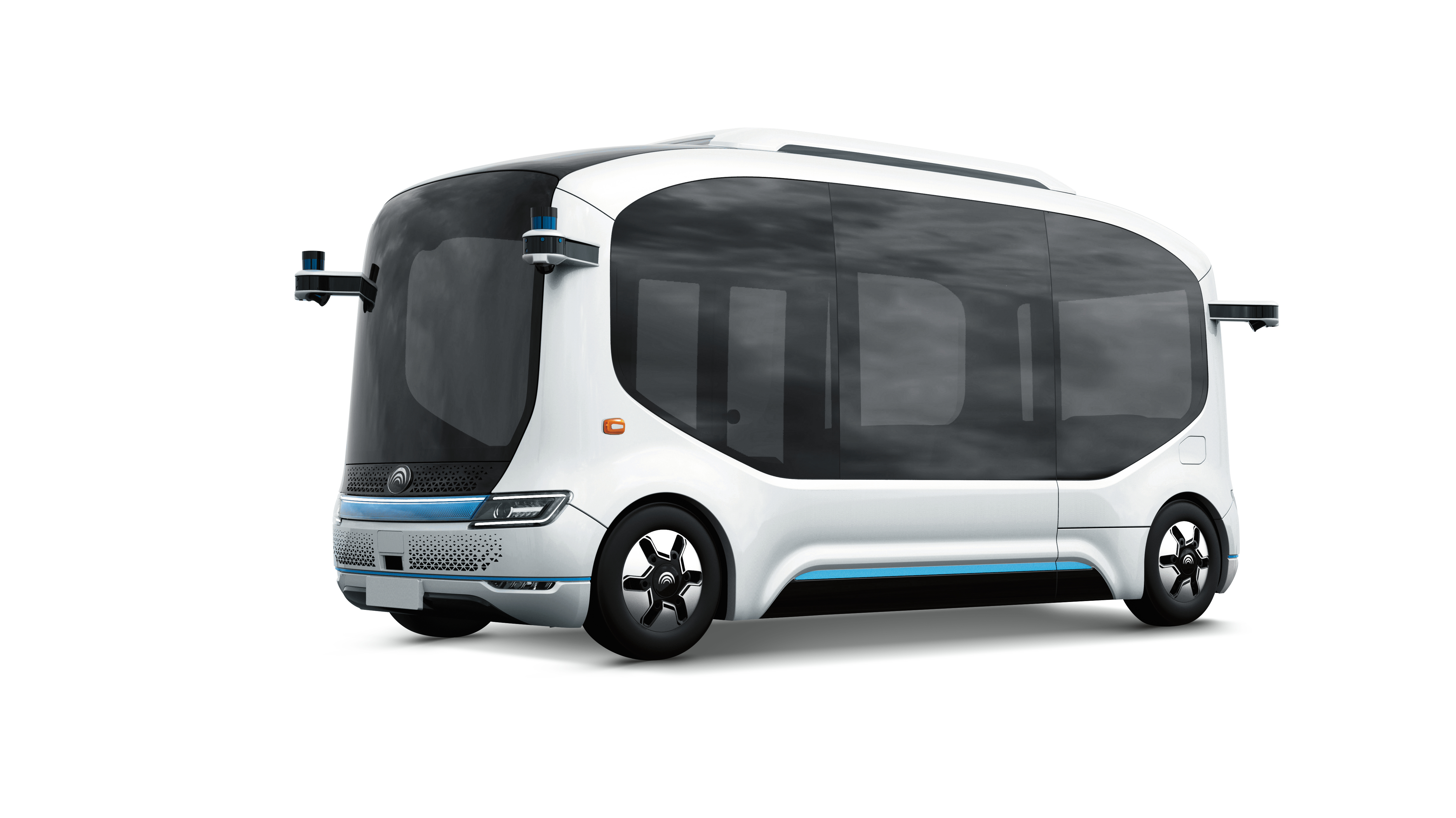 bus，Automatic driving，Human vehicle interaction，2021 red dot product design award，