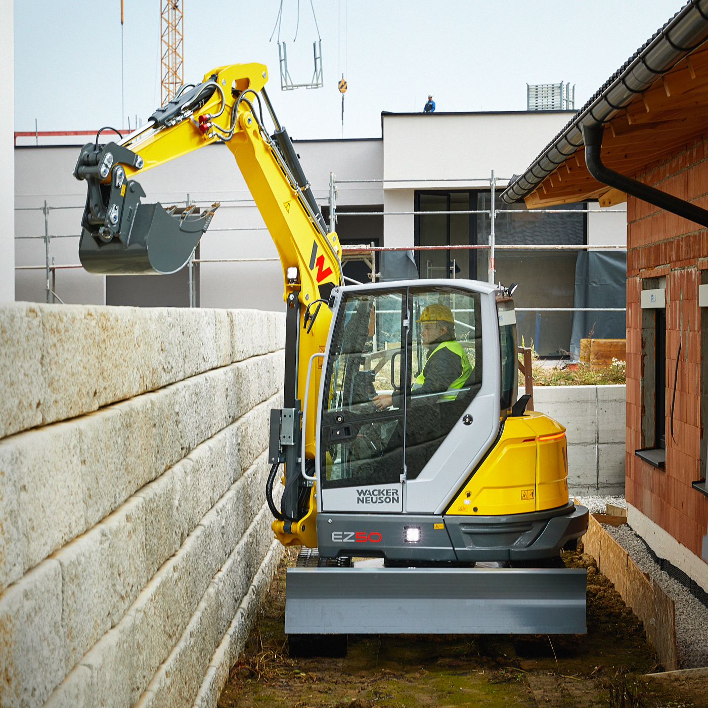 excavating machinery，Zero tail，2021 red dot product design award，