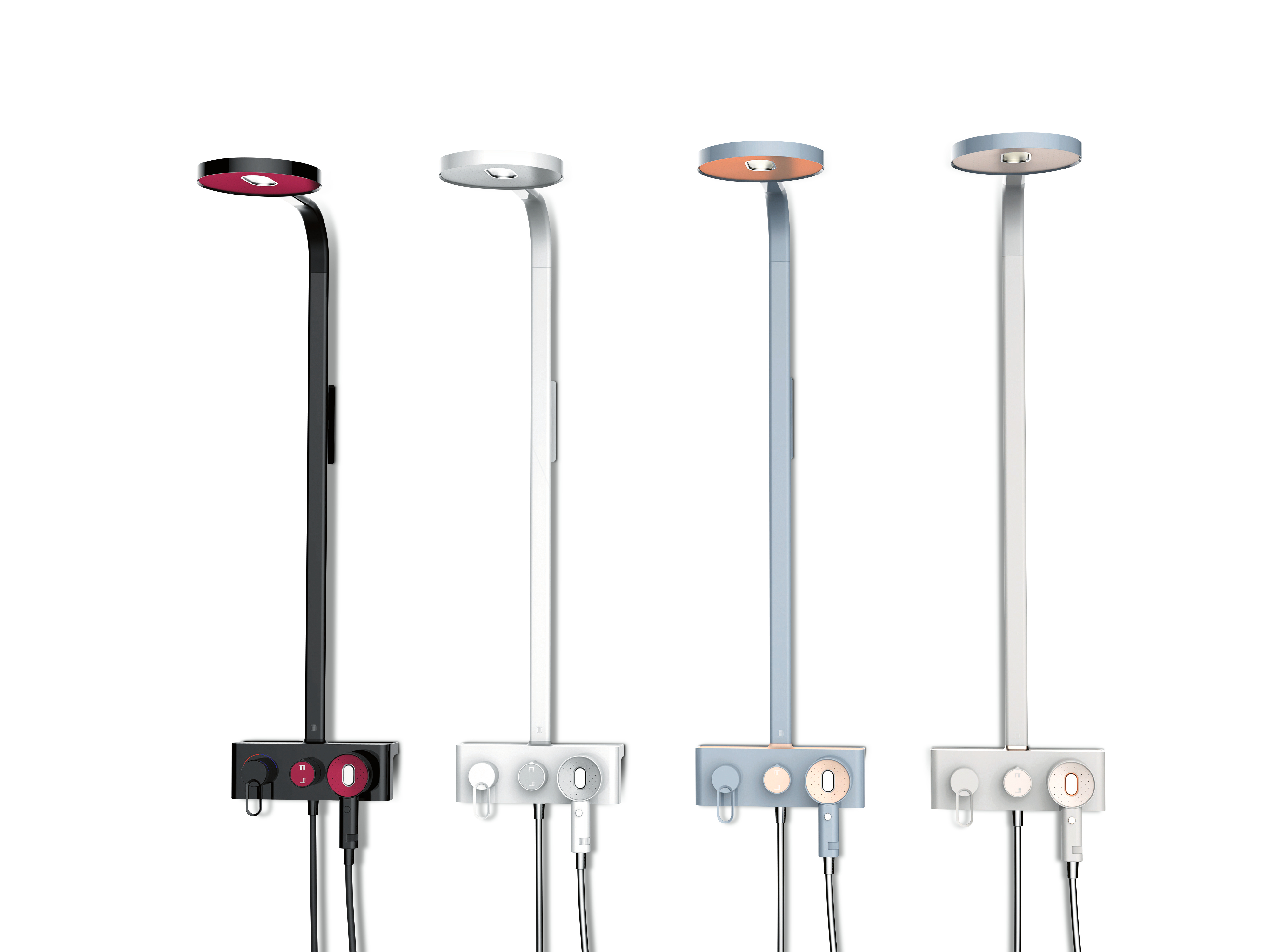 shower system ，Hand held shower，unique，2021 red dot product design award，