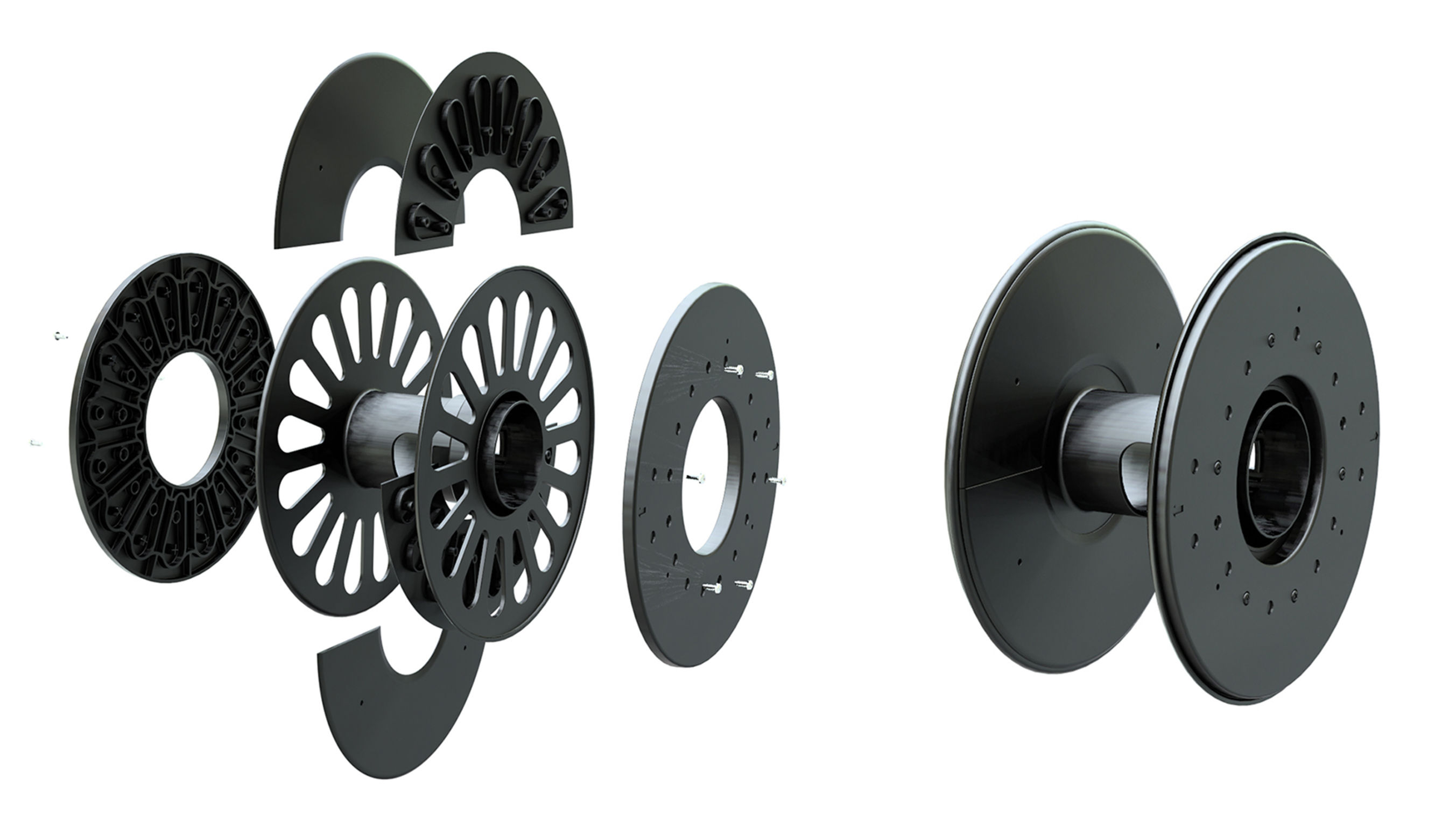 Hose reel ，stable，Recyclable aluminum，2021 red dot product design award，