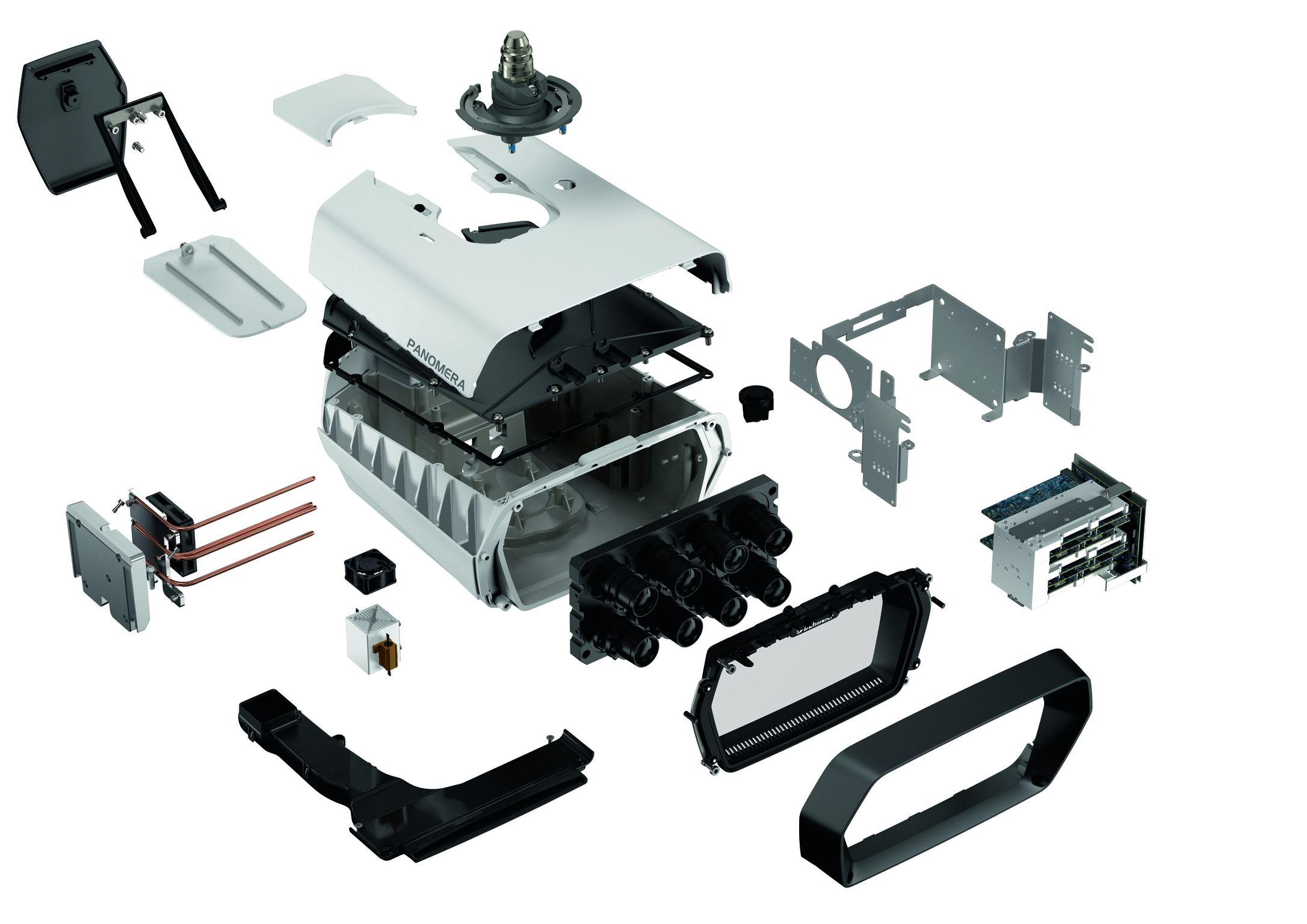 Surveillance camera，Aluminum shell，stainless steel，2021 red dot product design award，