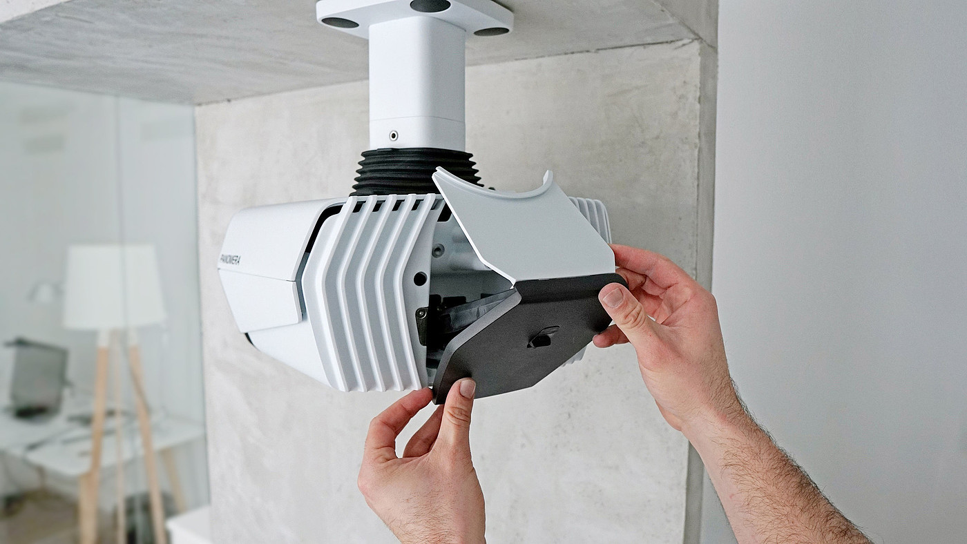 Surveillance camera，Aluminum shell，stainless steel，2021 red dot product design award，