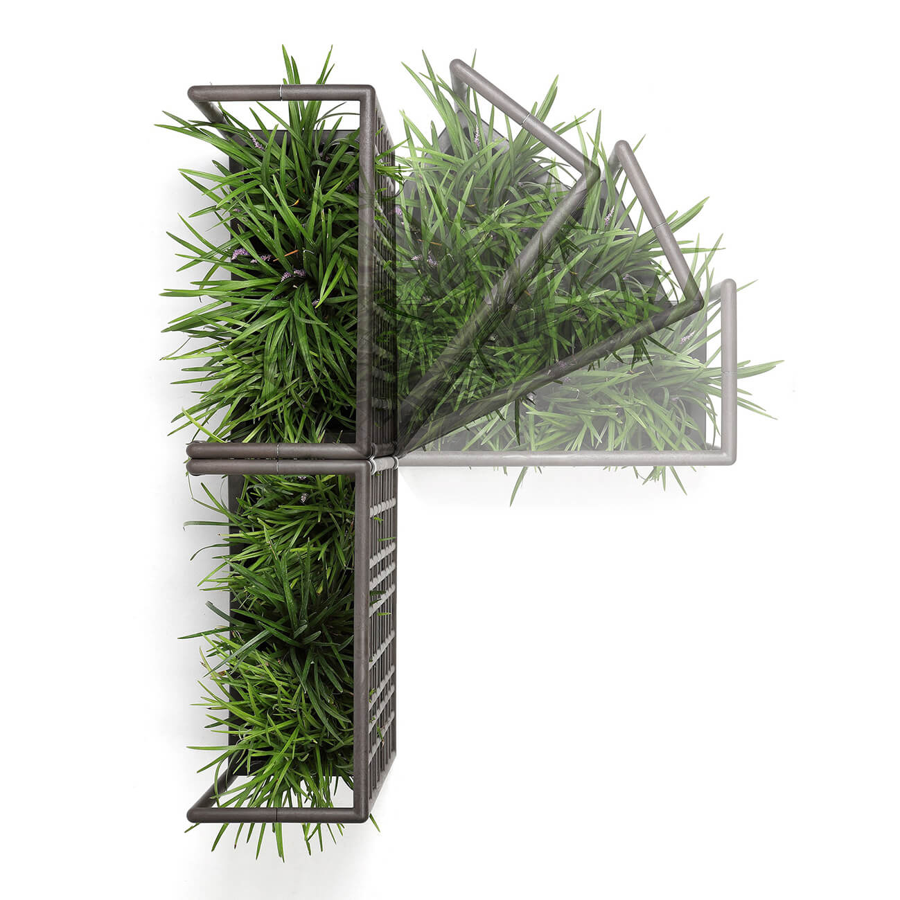 Partition system，Botany，modularization，Recycled plastics，2021 red dot product design award，