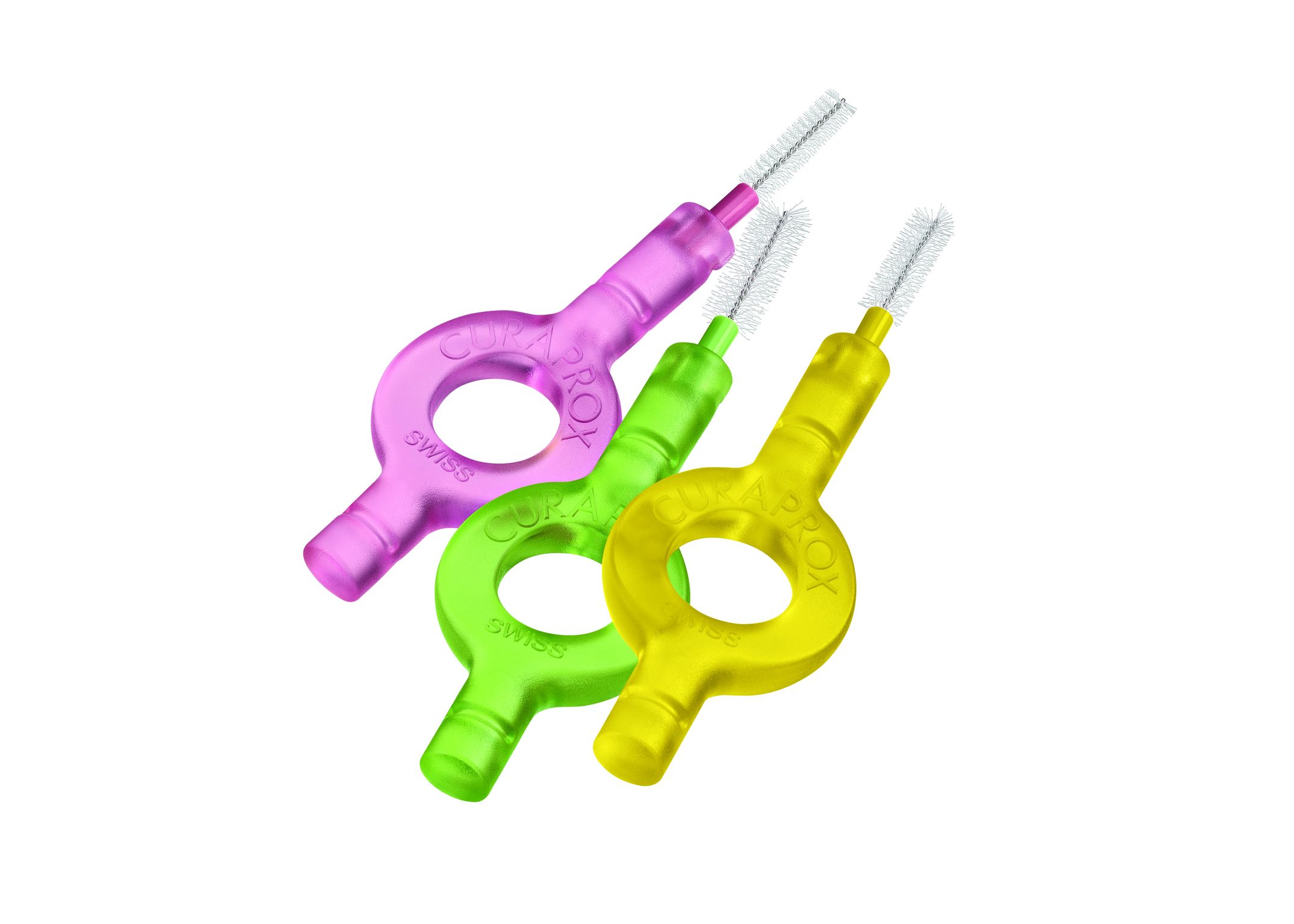 Interdental brush，Five sizes，Interdental brush，Color handle，hygiene，Five sizes，2021 red dot product design award，Color handle，hygiene，2021 red dot product design award，