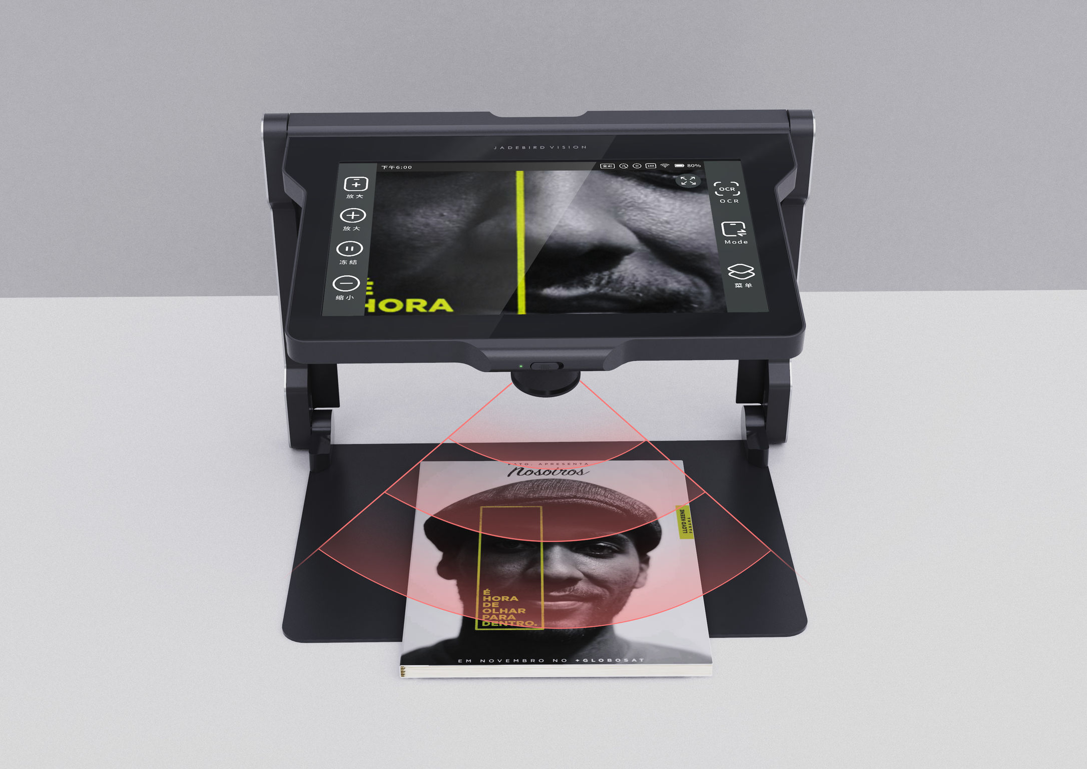 Visual aids，visually impaired ，touch screen，camera，2021 red dot product design award，