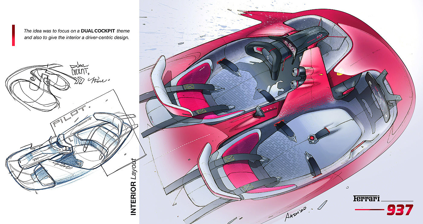 Ferrari，Automotive interior，racing，