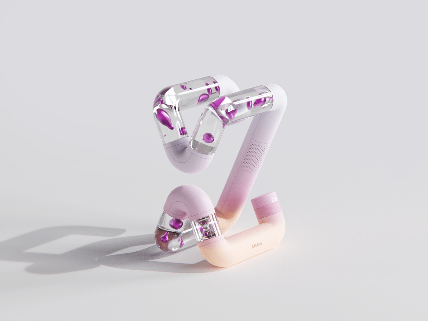 Ferromagnetic fluid，originality，desktop，