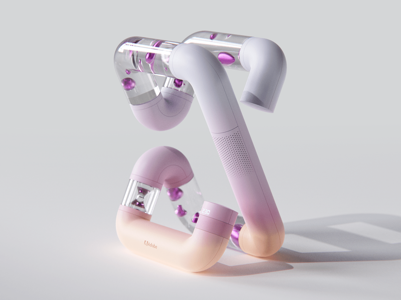 Ferromagnetic fluid，originality，desktop，