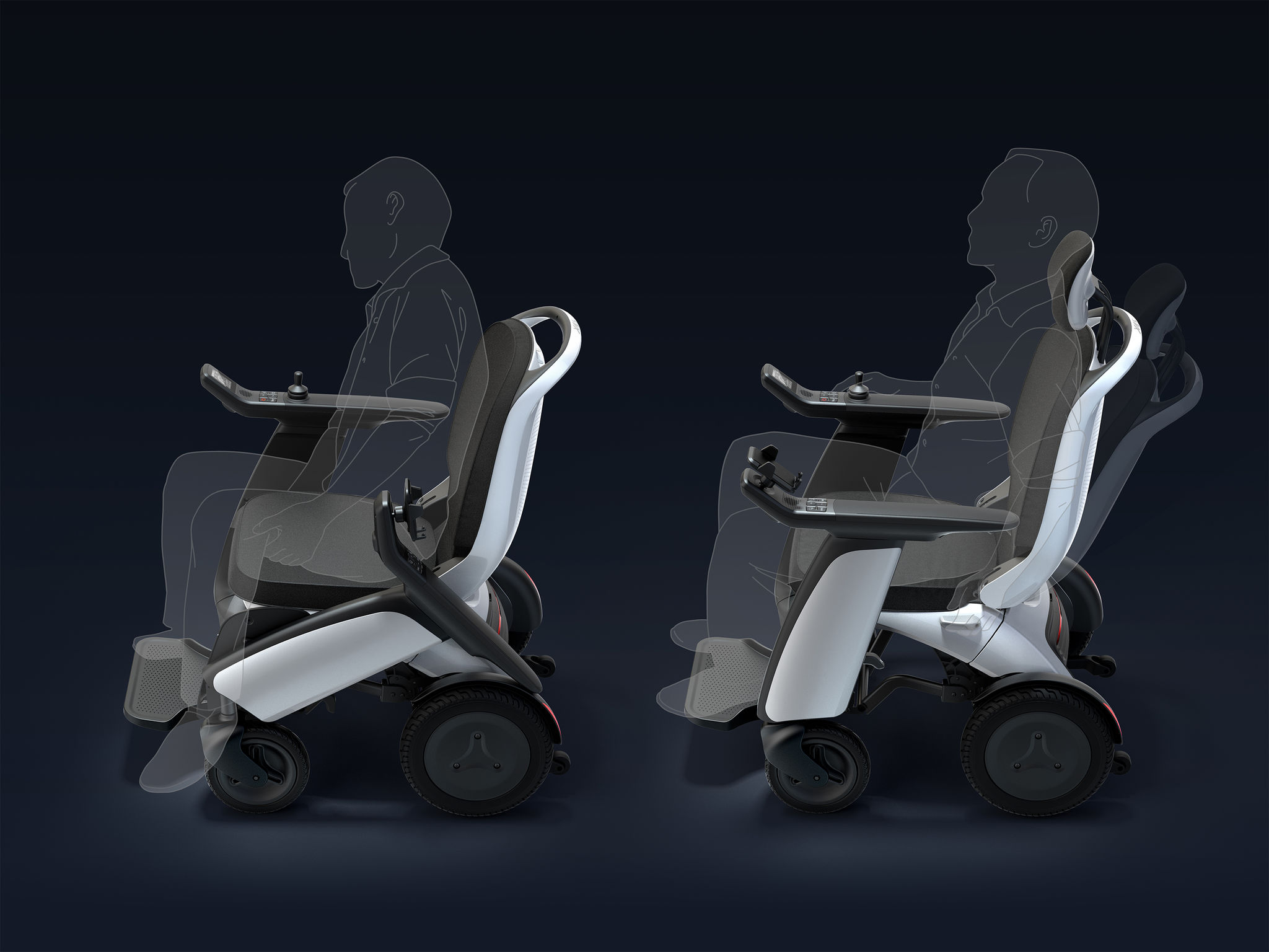 wheelchair，Electric，flexible，2021 red dot product design award，