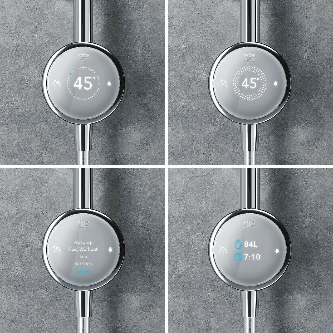 Shower head，Electronics，visual，intelligence，2021 red dot product design award，