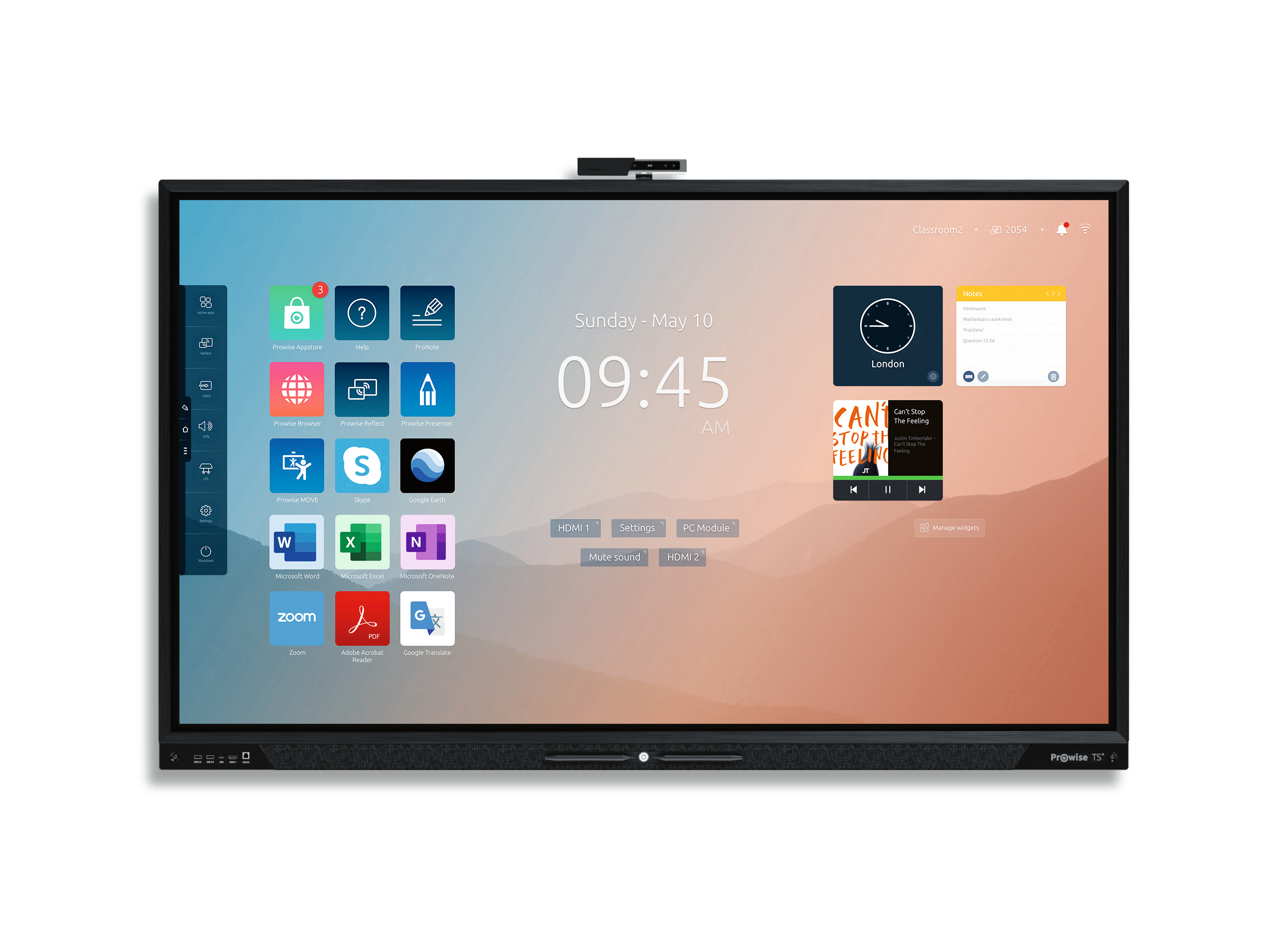 2021 red dot product design award，touch screen，Prowise，