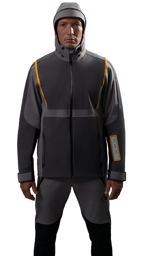 Jacket，waterproof，Graphene，2021 red dot product design award，