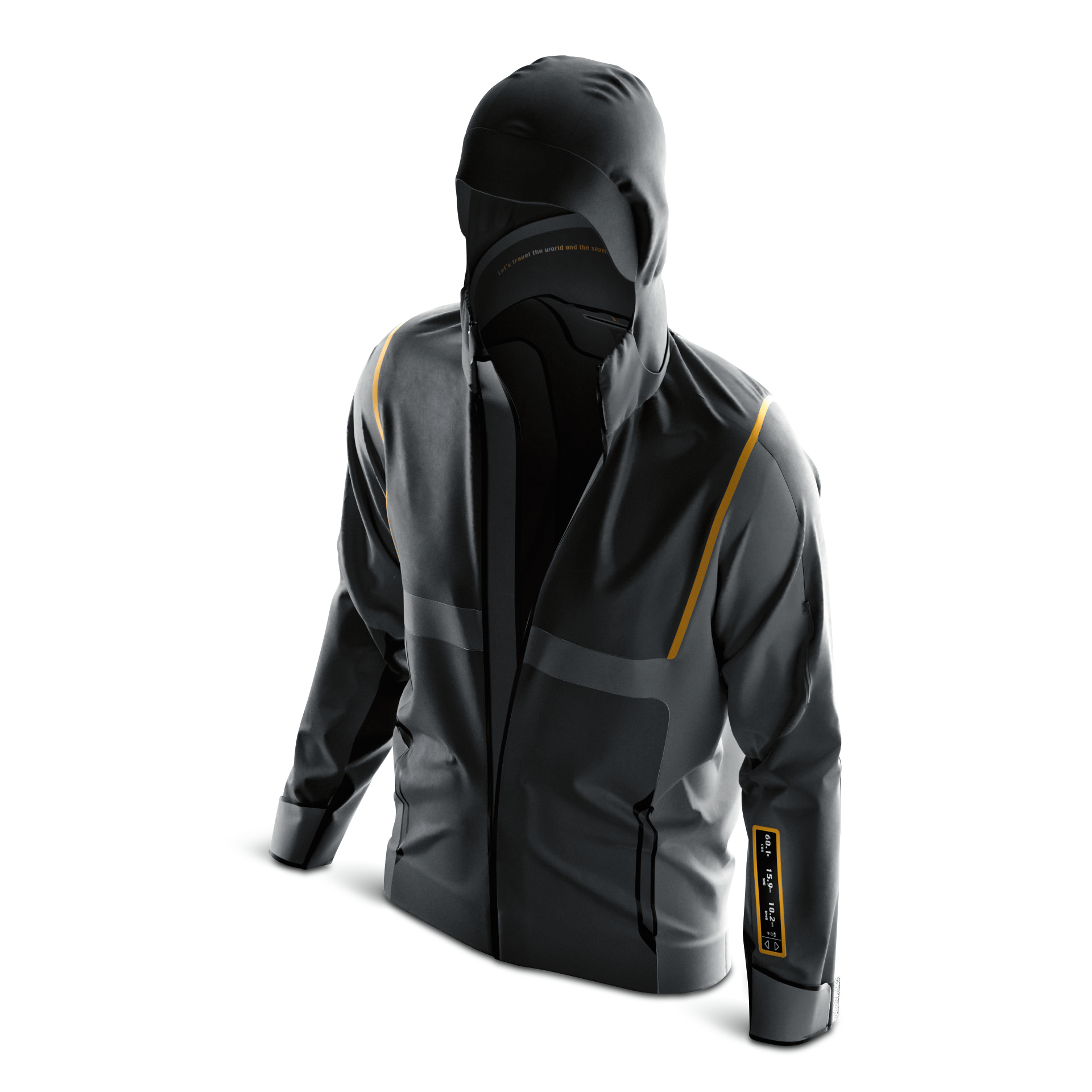 Jacket，waterproof，Graphene，2021 red dot product design award，