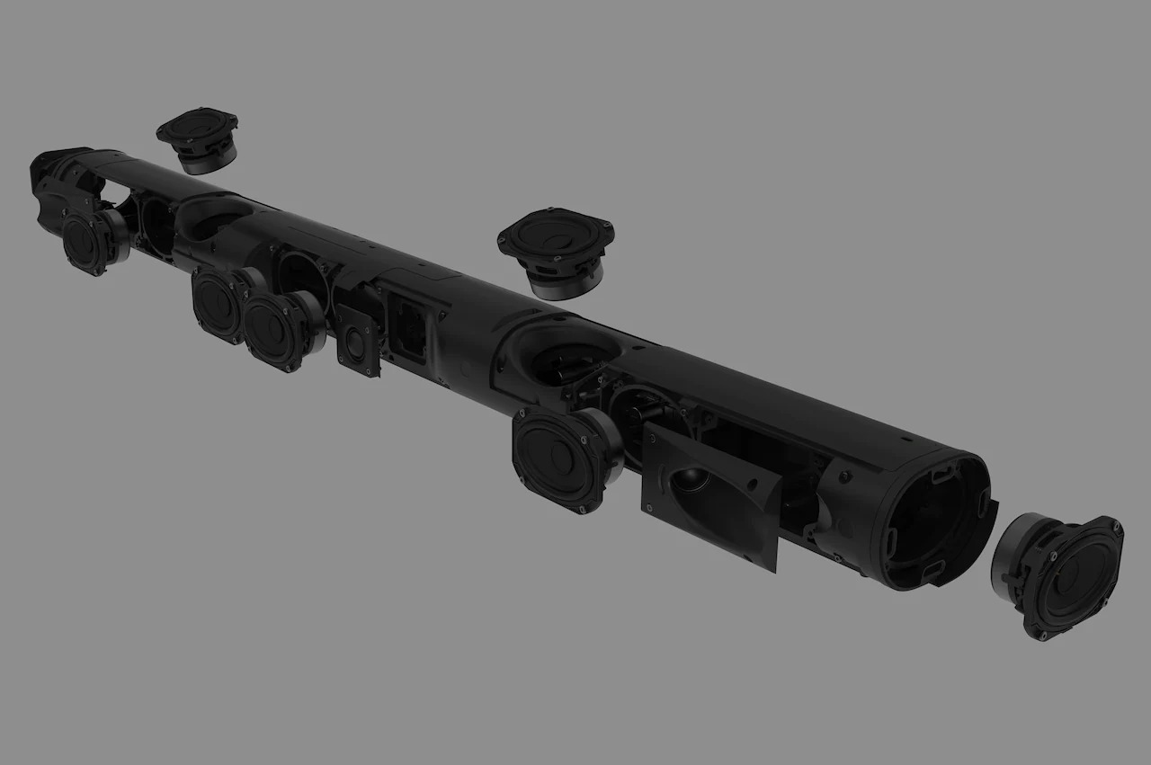 2021 red dot product design award，arc，Strip speaker，