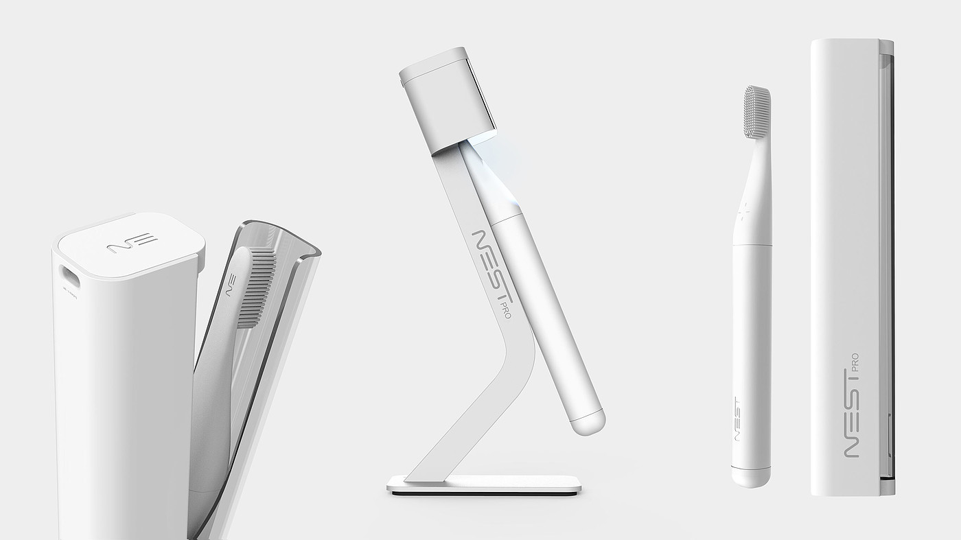 2021红点产品设计大奖，Nest Pro Brush，牙刷，