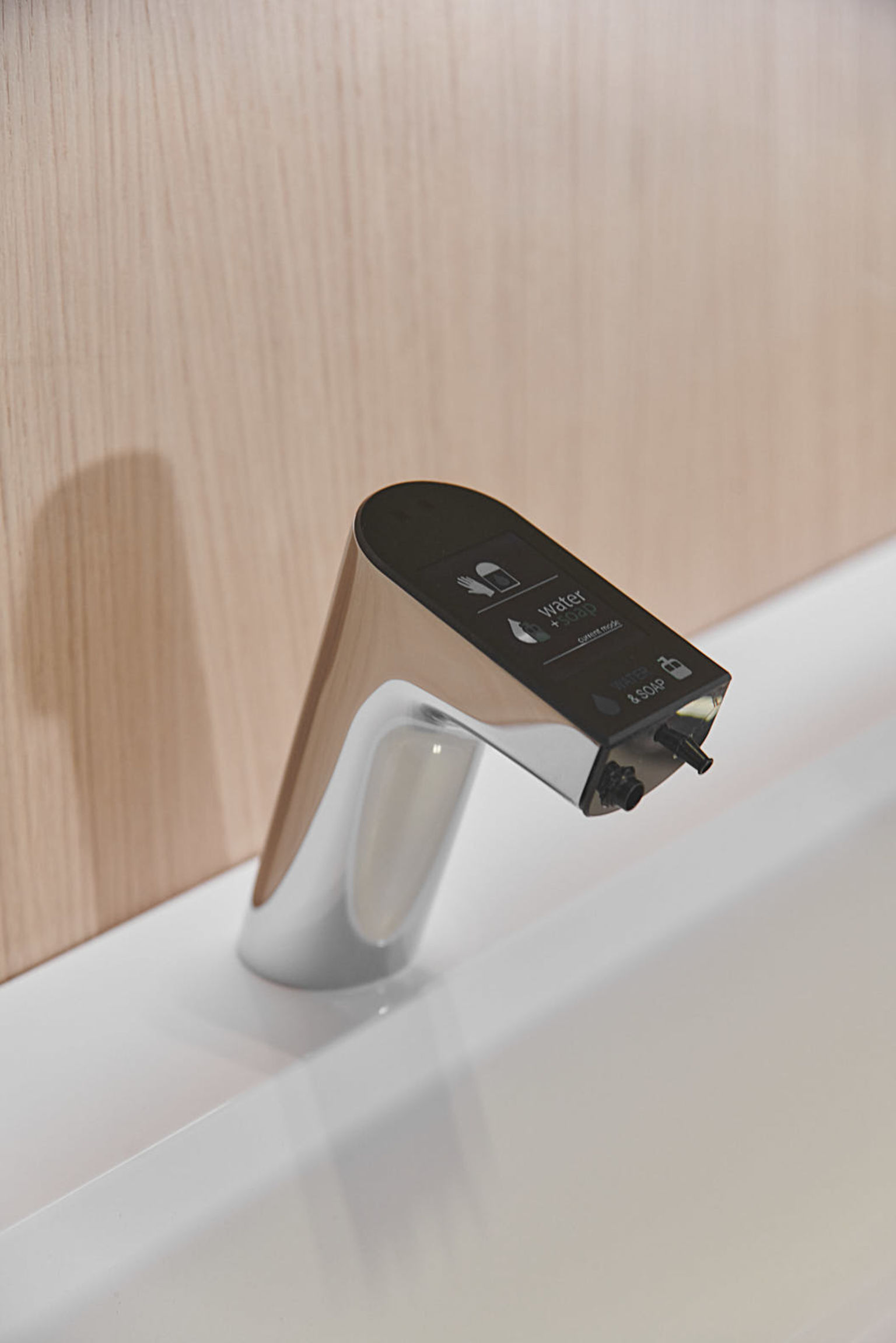 water tap，Induction，Public health facilities，Soap dispenser，2021 red dot product design award，