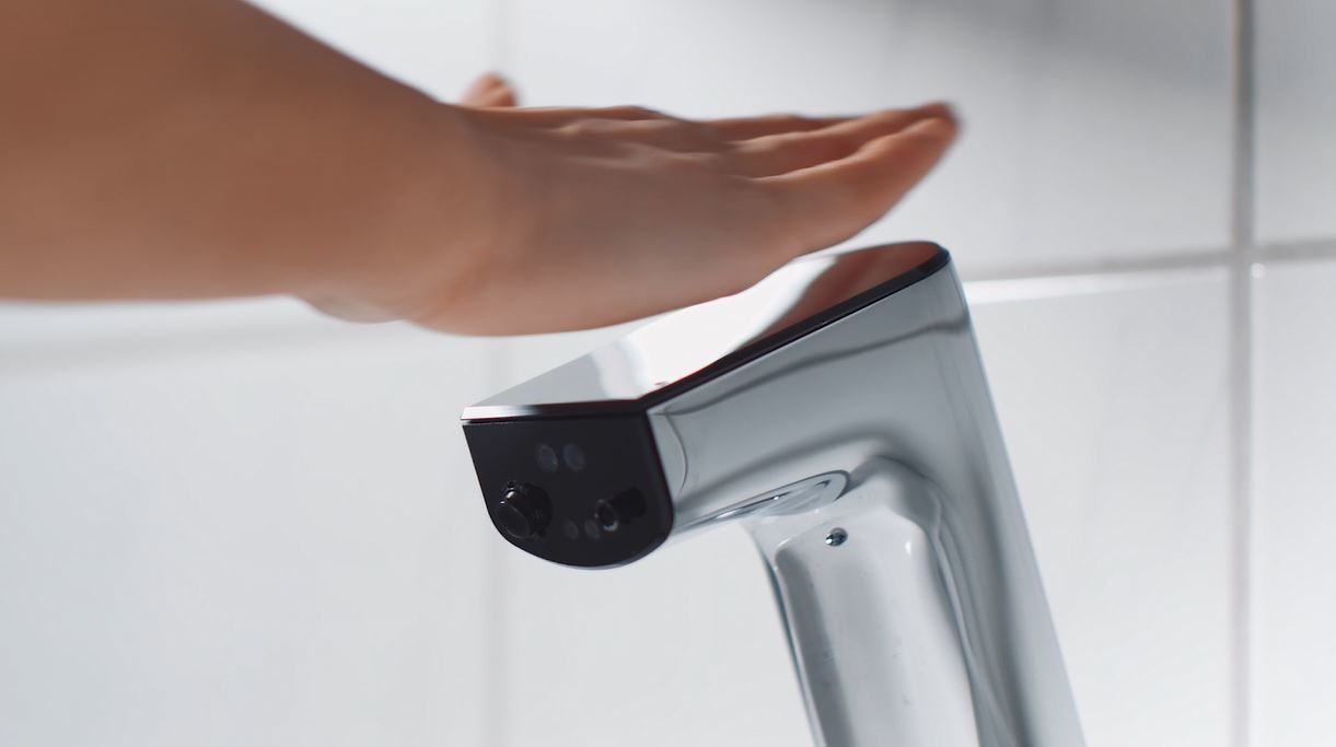 water tap，Induction，Public health facilities，Soap dispenser，2021 red dot product design award，