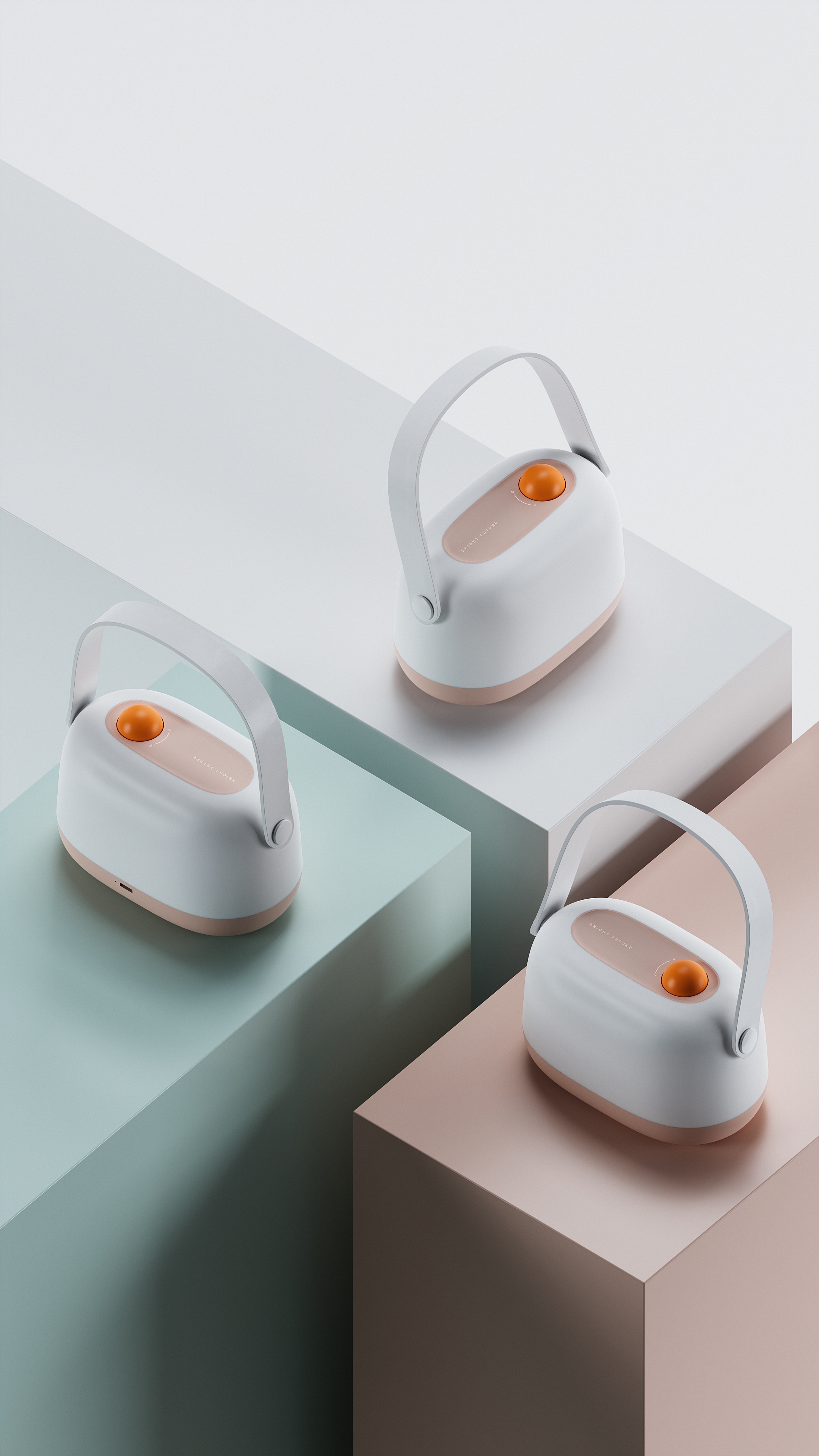 Mother and baby，lamp，Daily Necessities，Product rendering，online retailers，BLENDER，cycles，