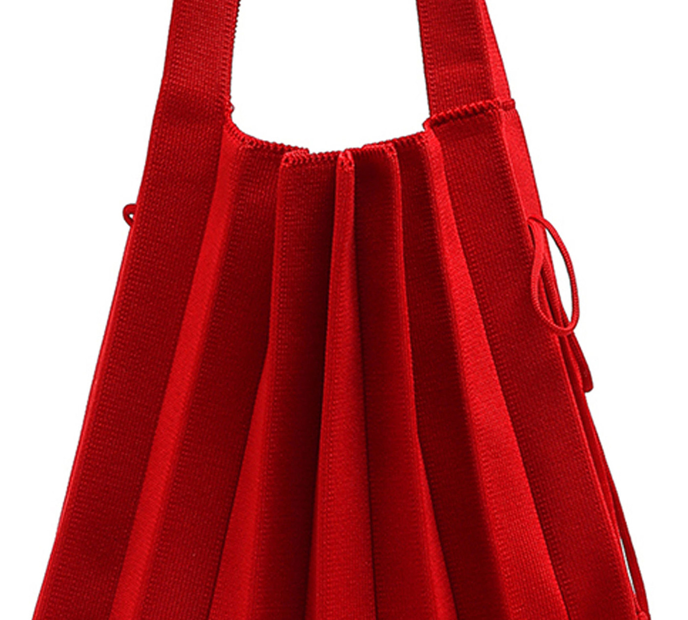 2021 red dot product design award，Lucky Pleats Knit，Knitted bag，fold，