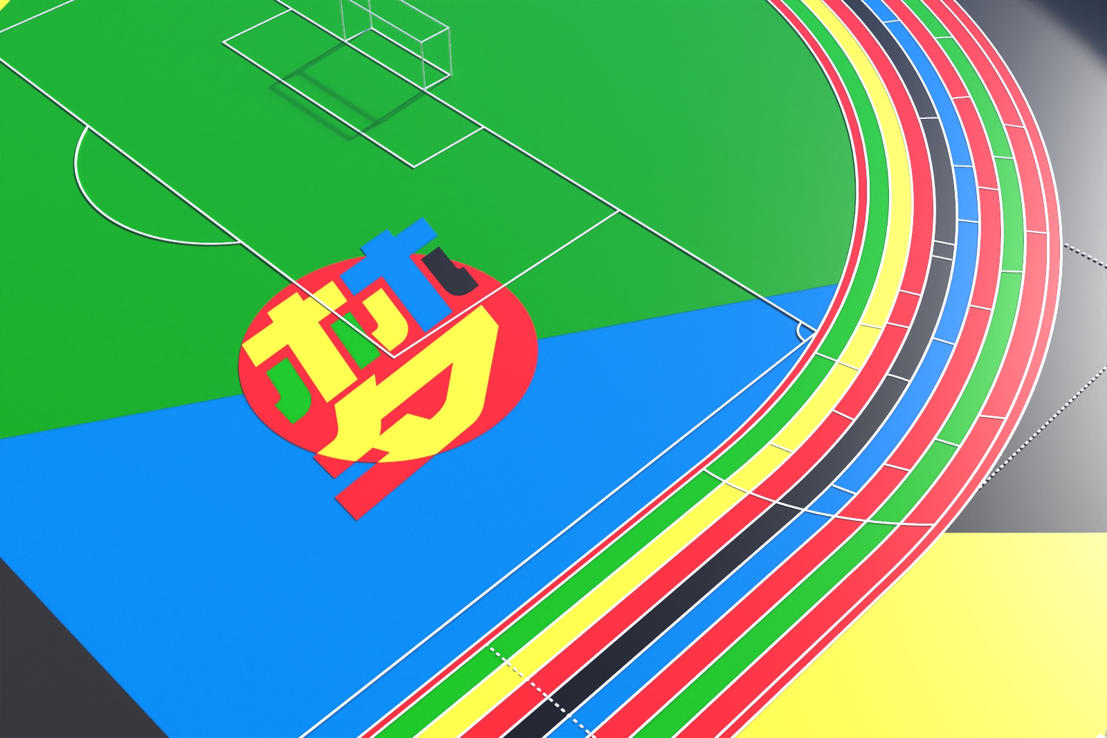 Playground design，Football field design，Basketball court design，Playground Design ，400m playground design，200m playground design，