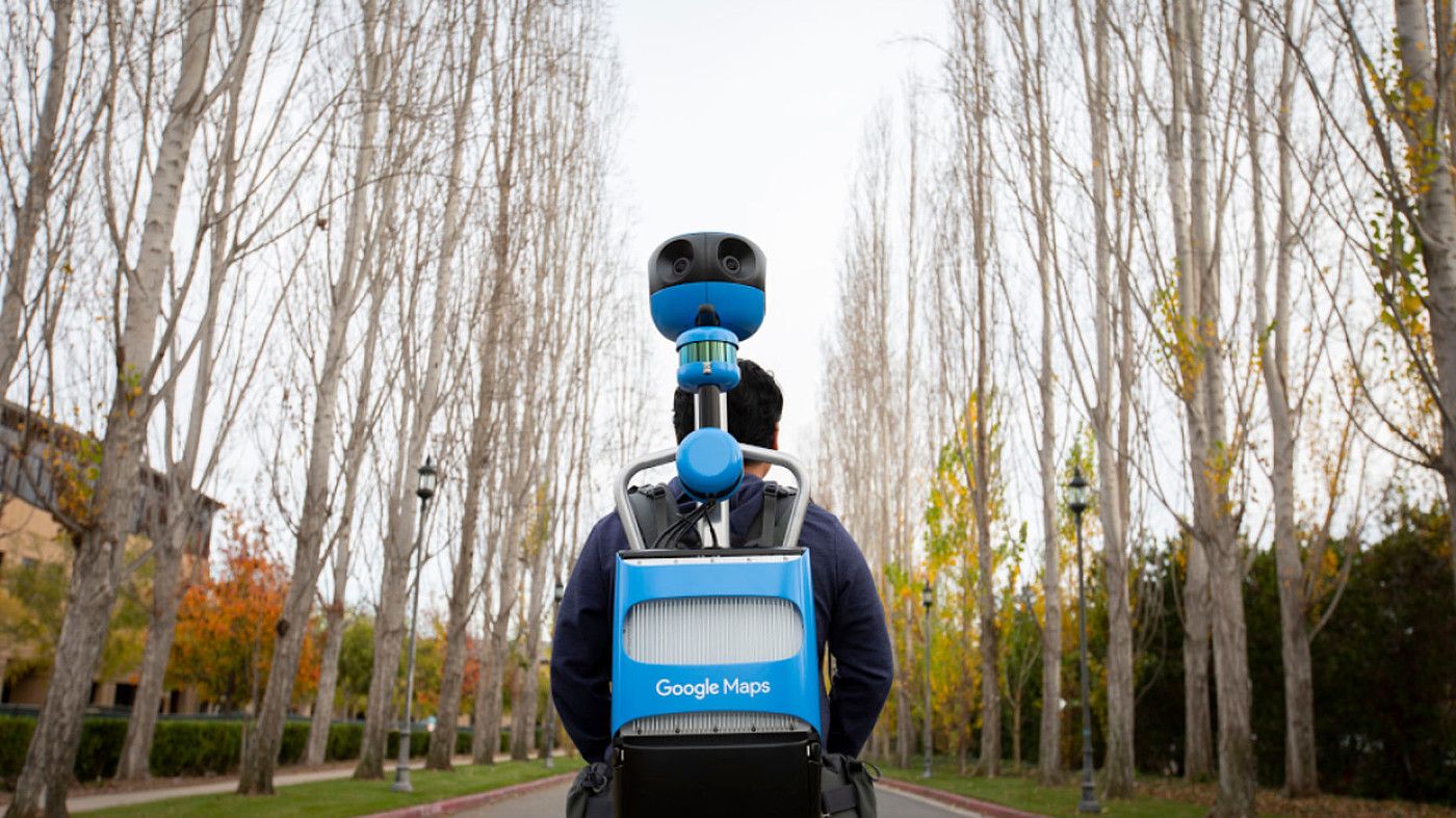 2021 red dot product design award，Google Trekker，Map drawing equipment，