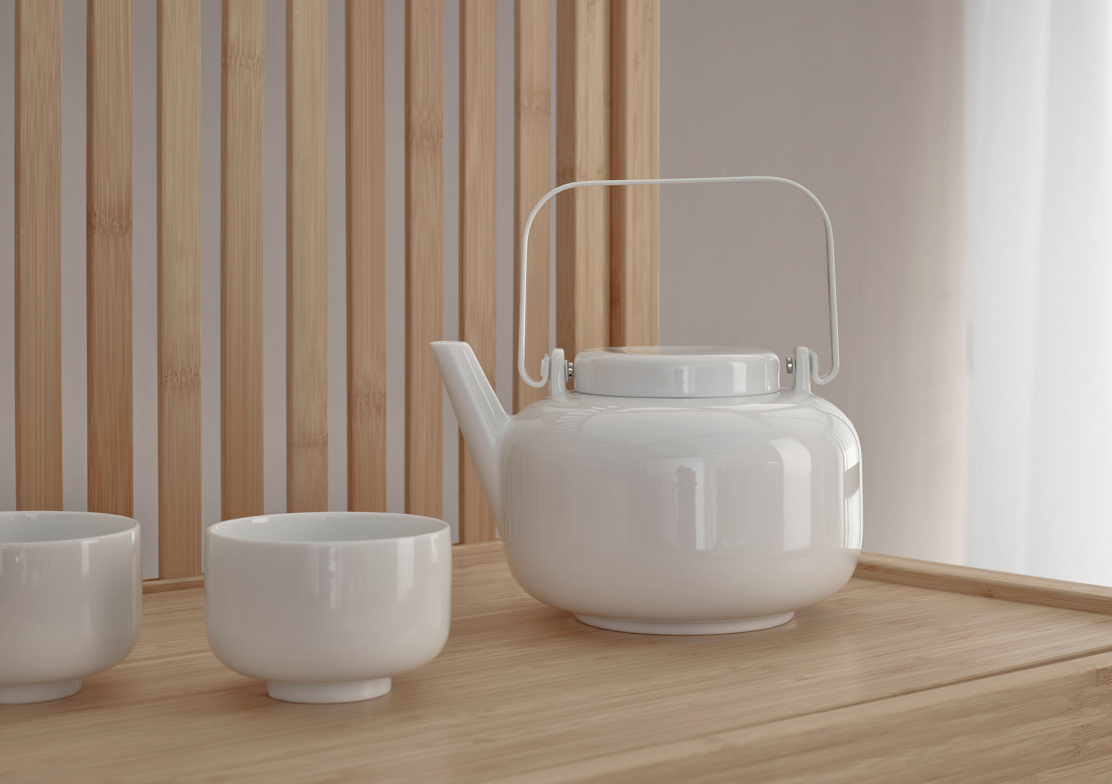2021 red dot product design award，Sonoko，tea set，