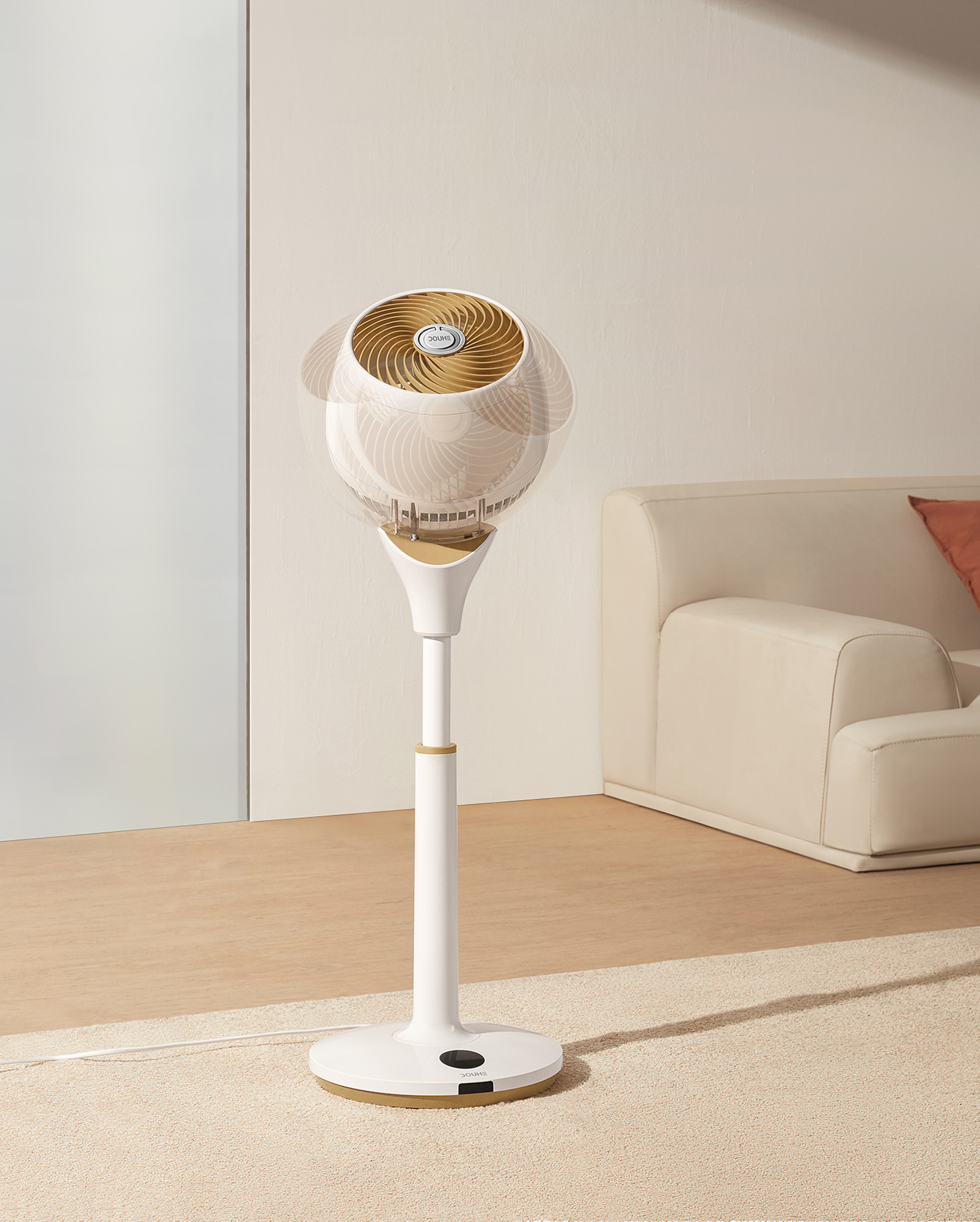 Bucket, circulating fan, fan, floor fan，