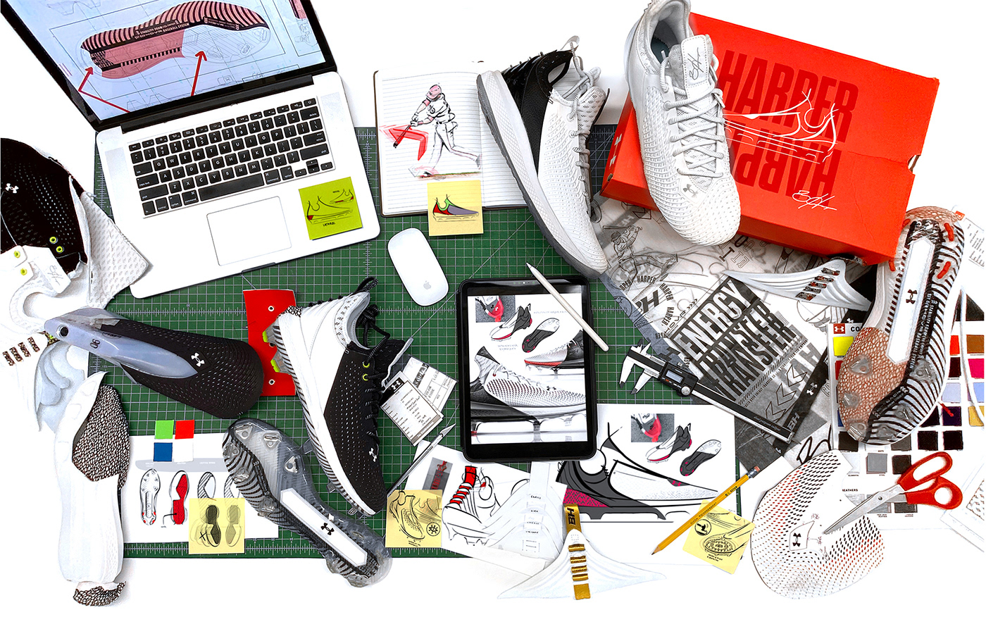 HARPER 5，sneakers，white，