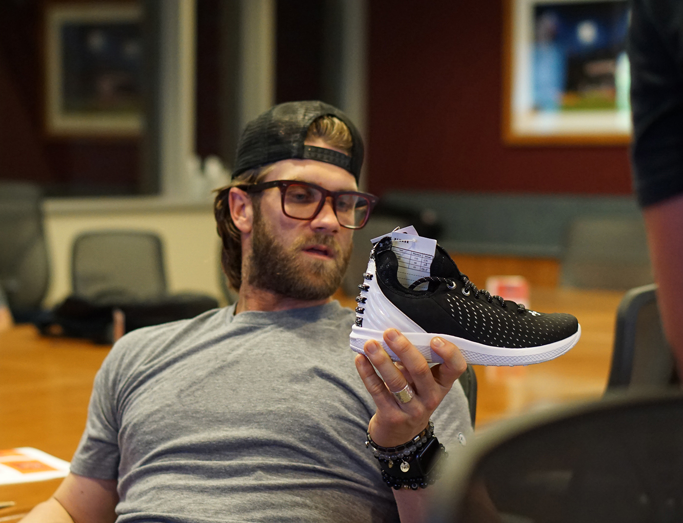 HARPER 5，sneakers，white，