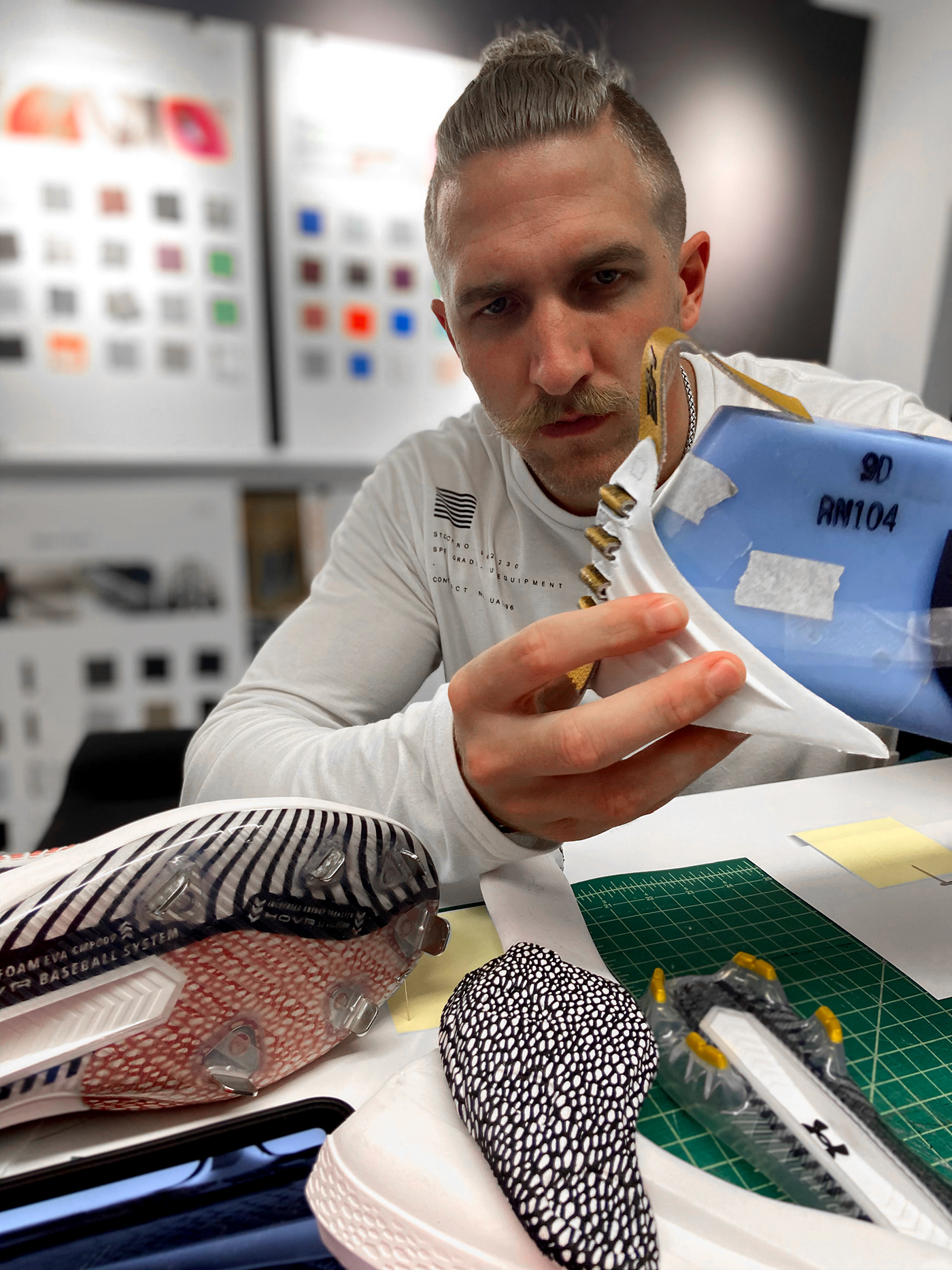 HARPER 5，sneakers，white，