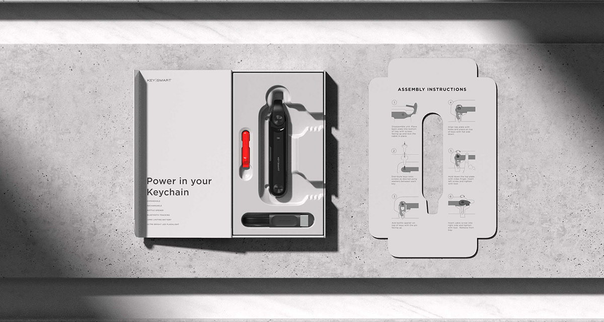 KeySmart Max，Smart key，black，