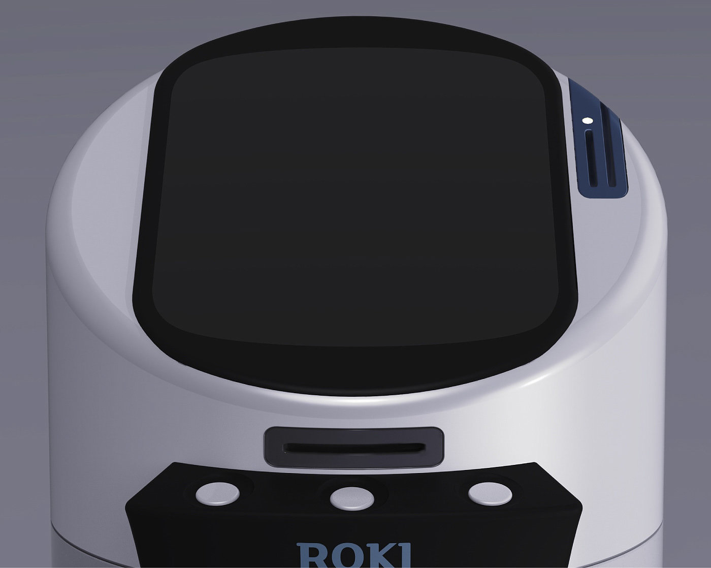 ROKI，intelligent robot，white，
