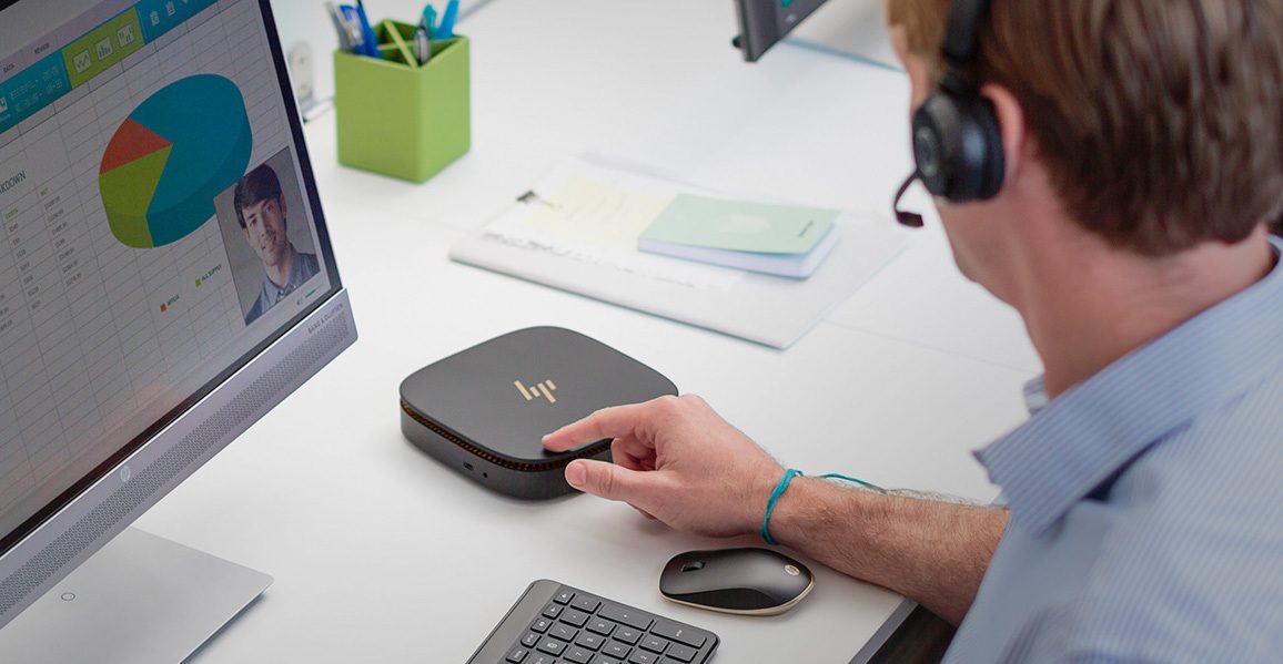 2017 red dot，HP Elite Slice，HP，PC host，