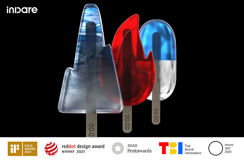 inward，00:00 ice cream，packing design，Brand creativity，