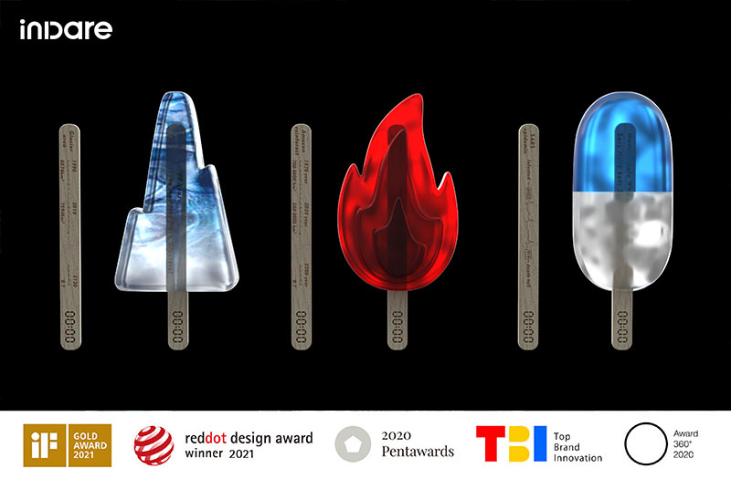 inward，00:00 ice cream，packing design，Brand creativity，