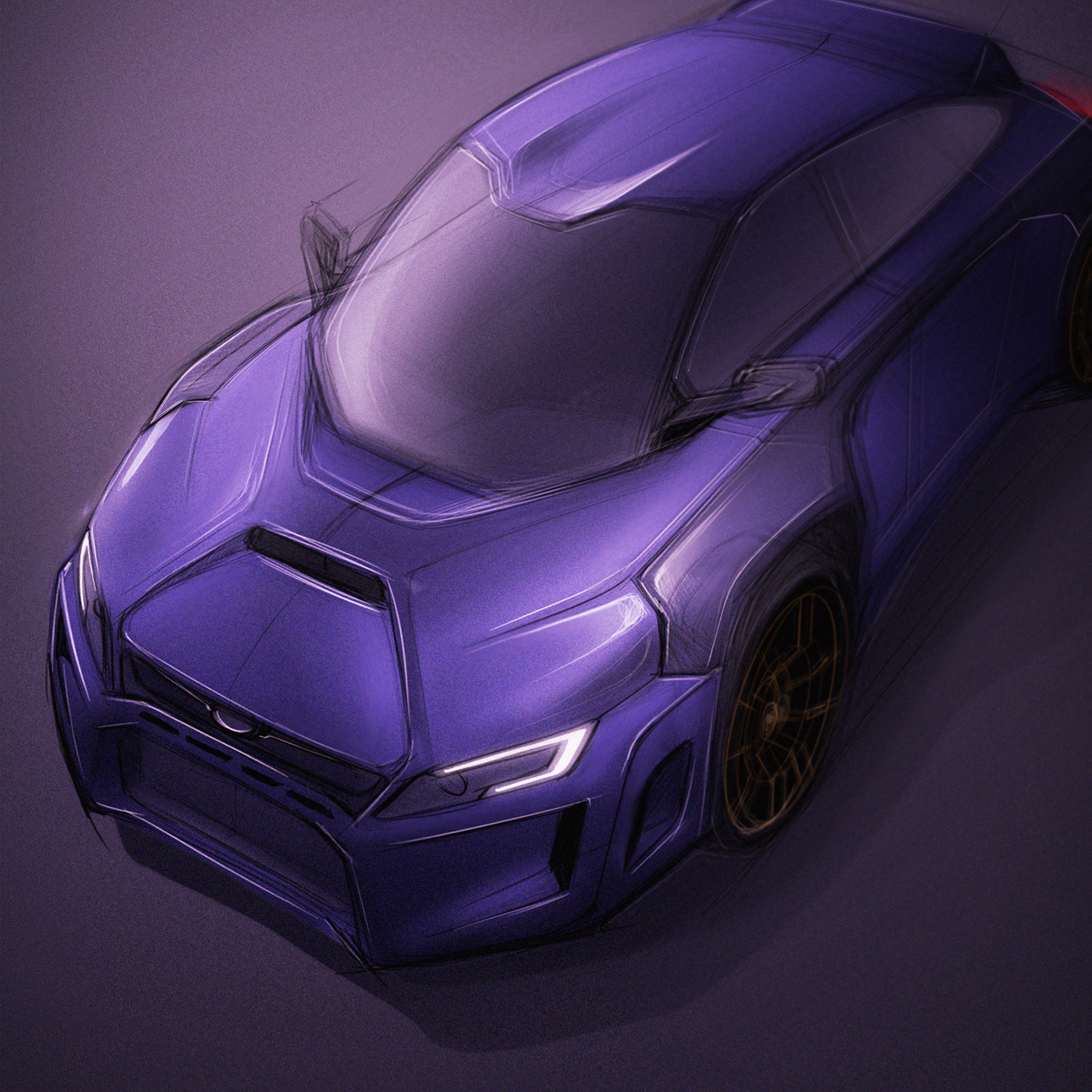 Single Page，Hand drawn，industrial design，