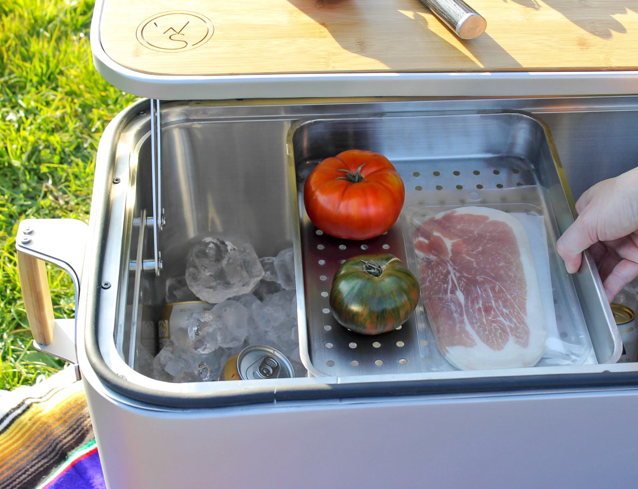 Outdoor cooler，Wooly Eco-Friendly，Metal，