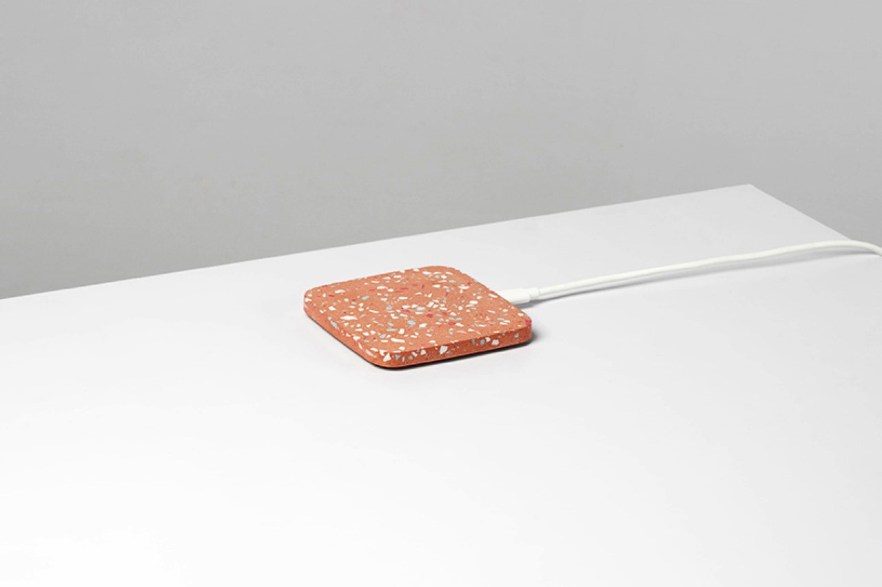 W10，wireless charger ，Terrazzo，