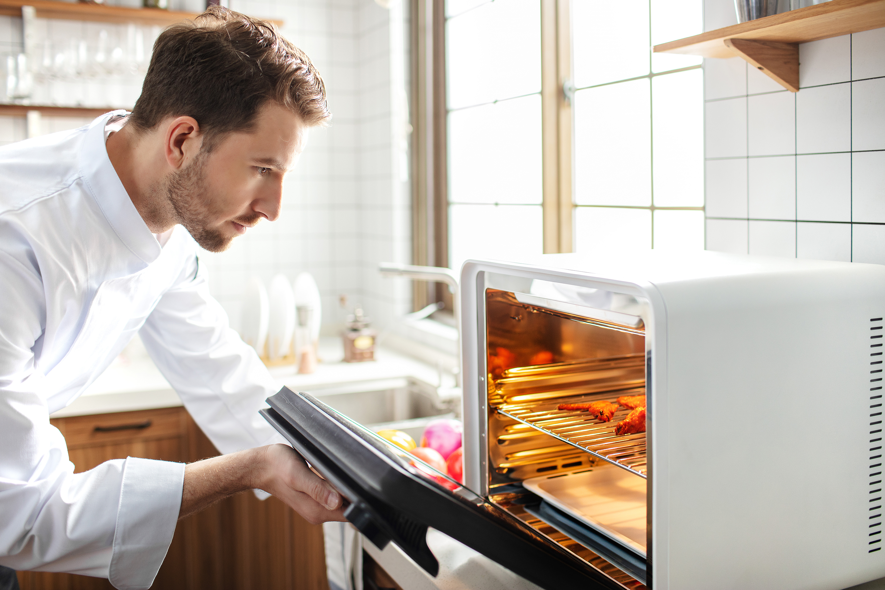 app，intelligence，oven，baking，video，healthy，Temperature control，heating，