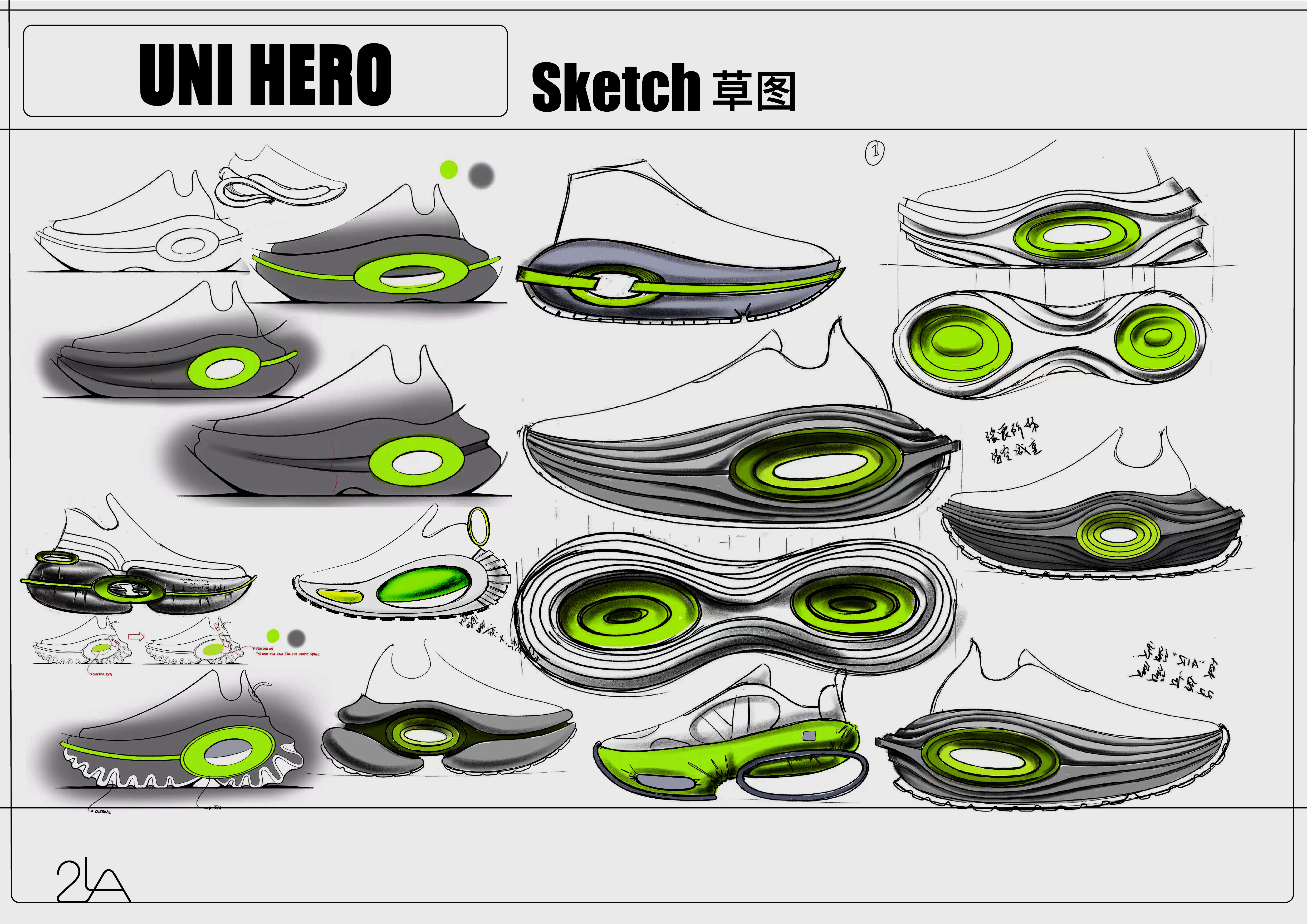 Shoe product design，Sneaker design，