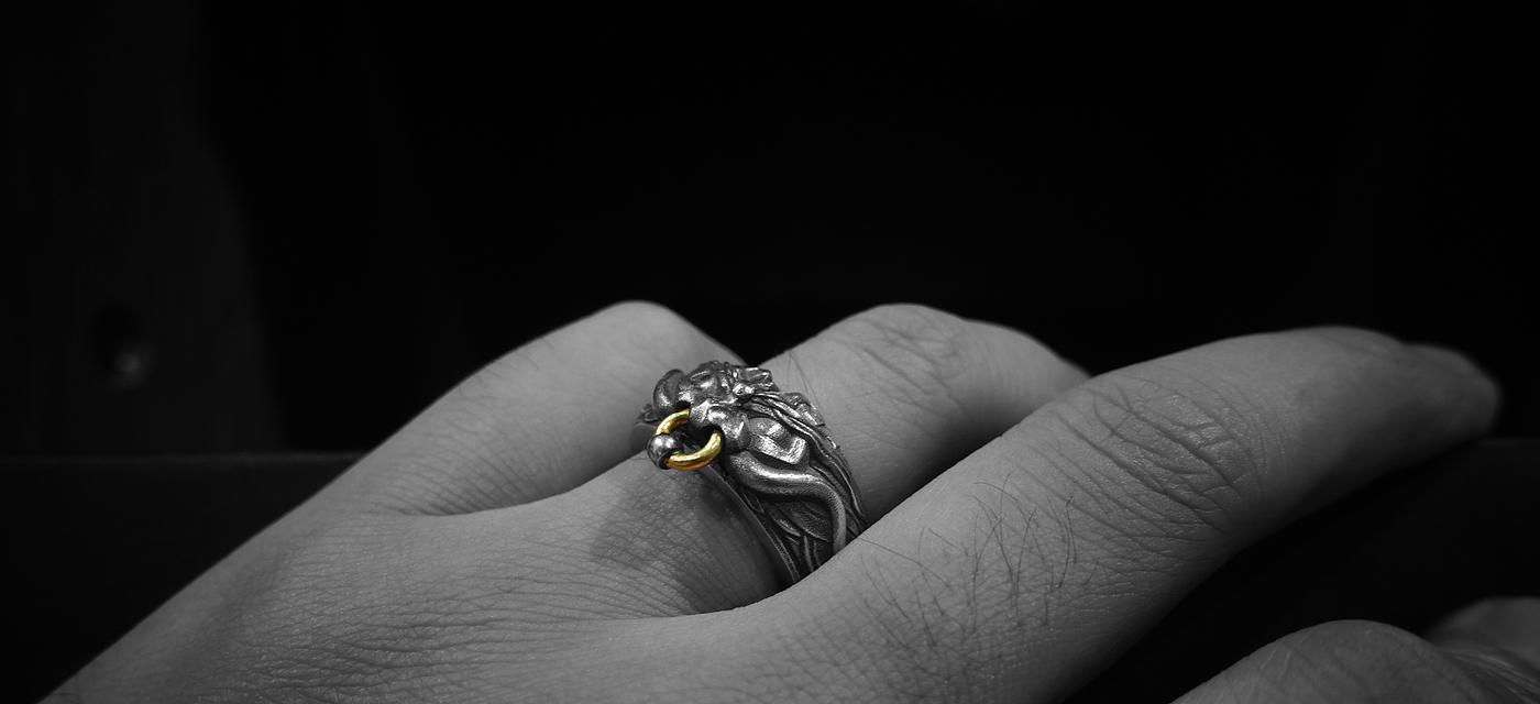 Jewelry Design ，Jewelry design，Chinese style，Ring，Silver ornaments，luxury goods，Original design，Tide card，