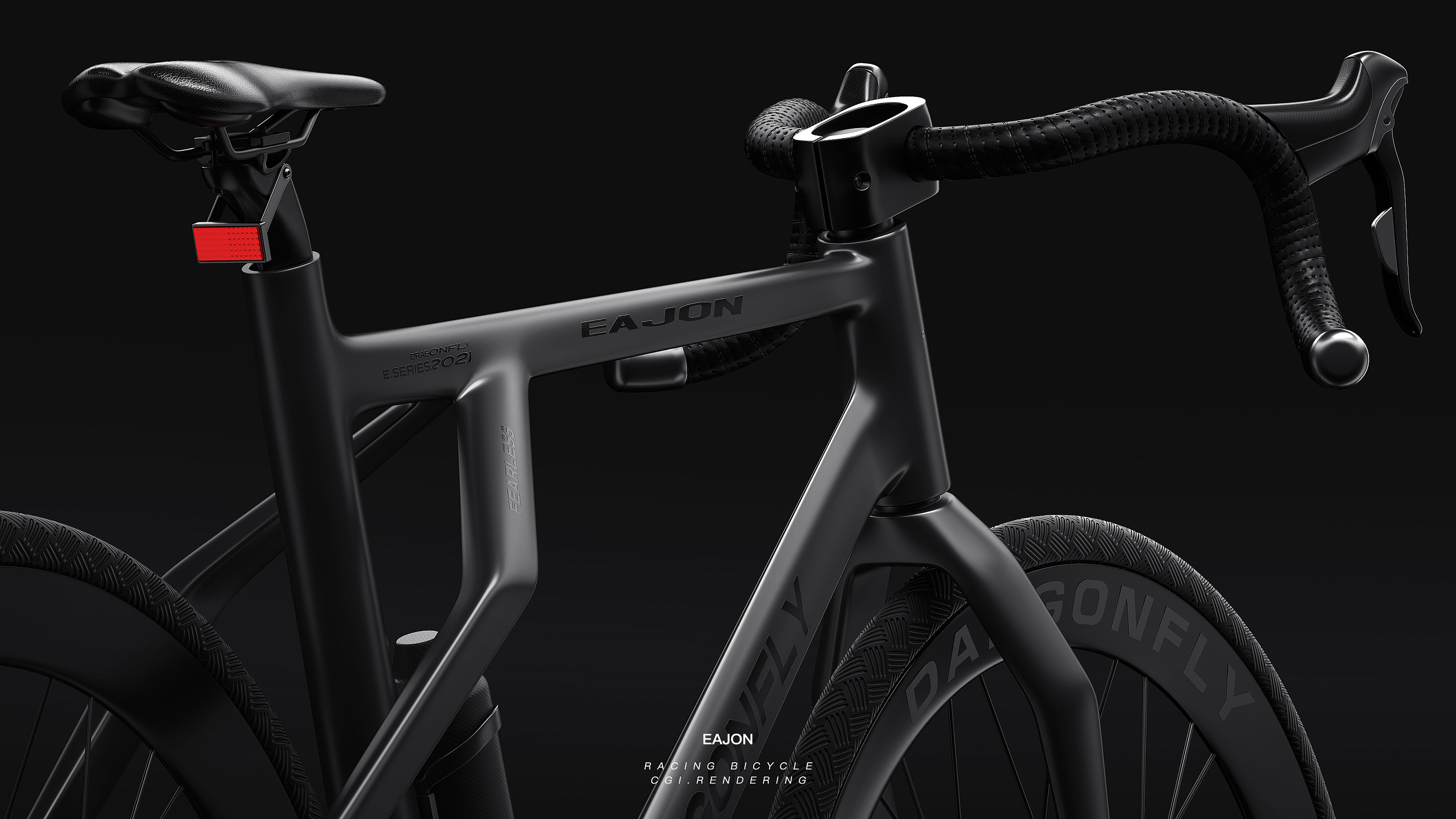 Bicycle，Render，c4d，product，fictitious，