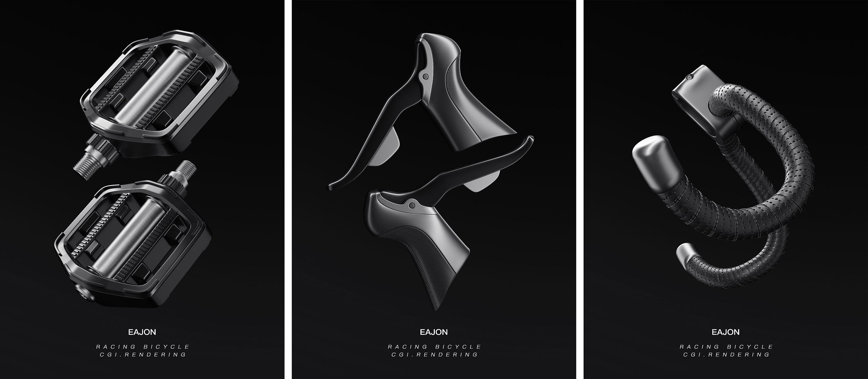 Bicycle，Render，c4d，product，fictitious，