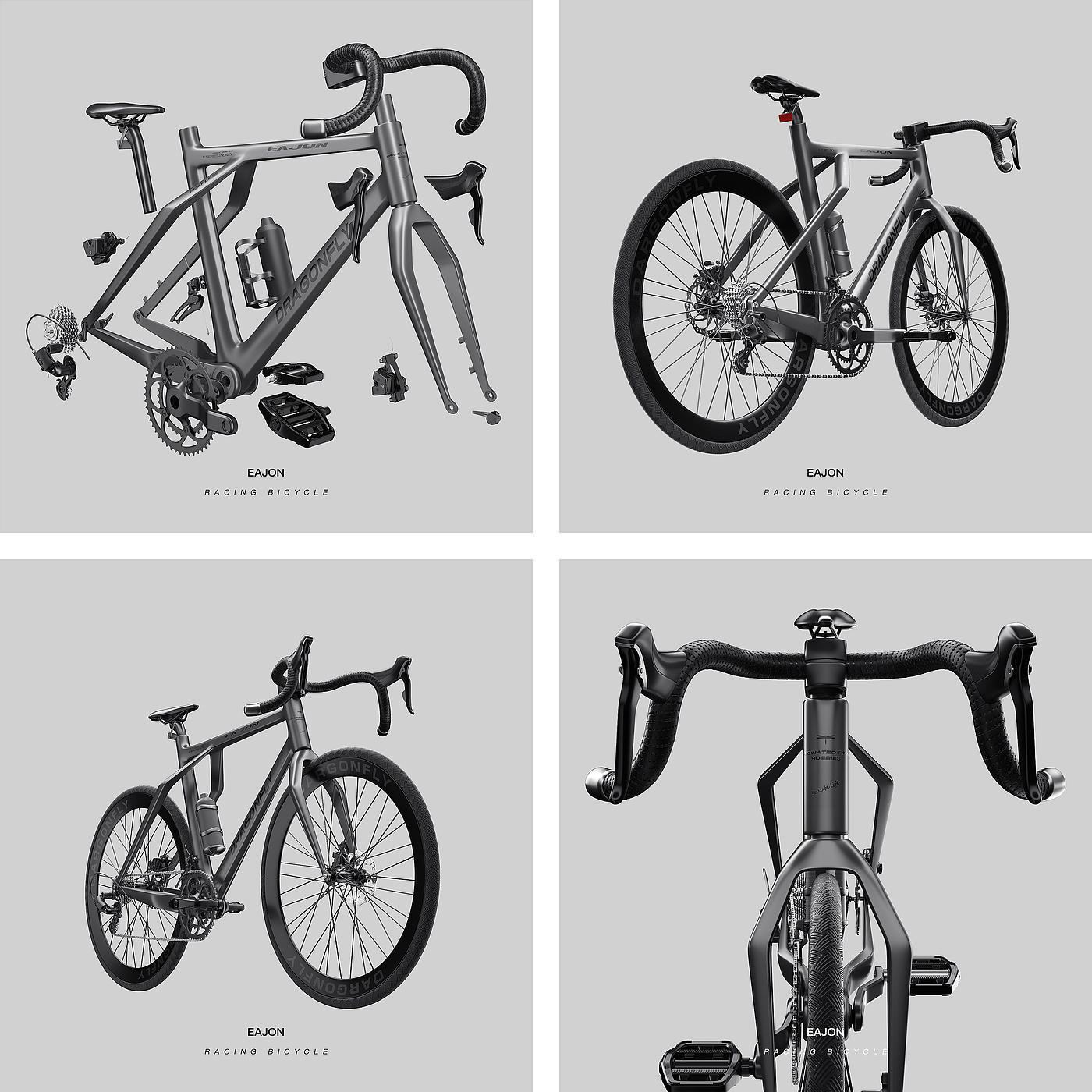 自行车，渲染，c4d，产品，虚拟，