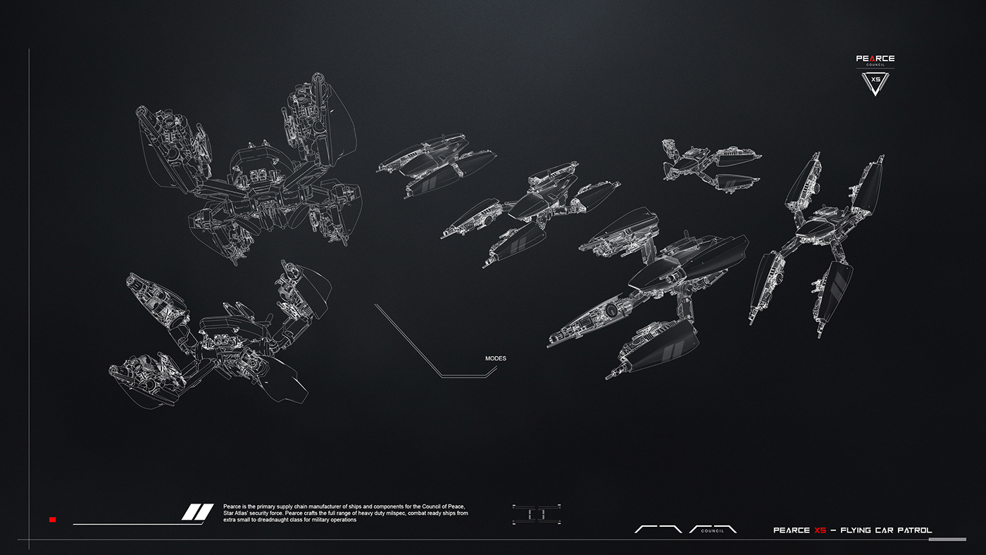 conceptual design，3D art，Pierce X5，