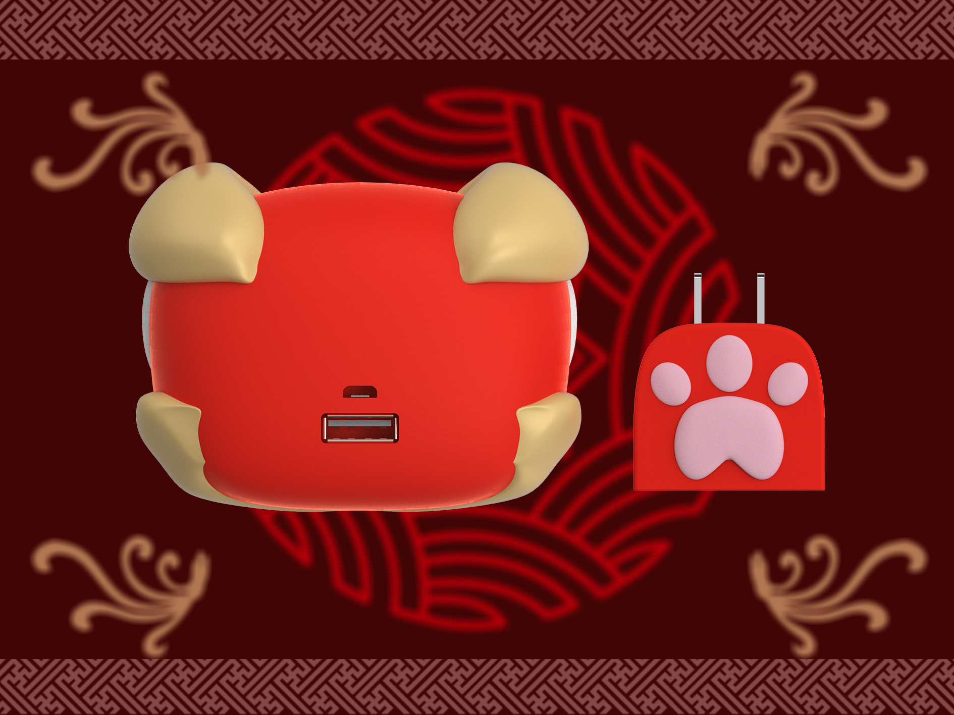 Cultural and creative; portable battery，