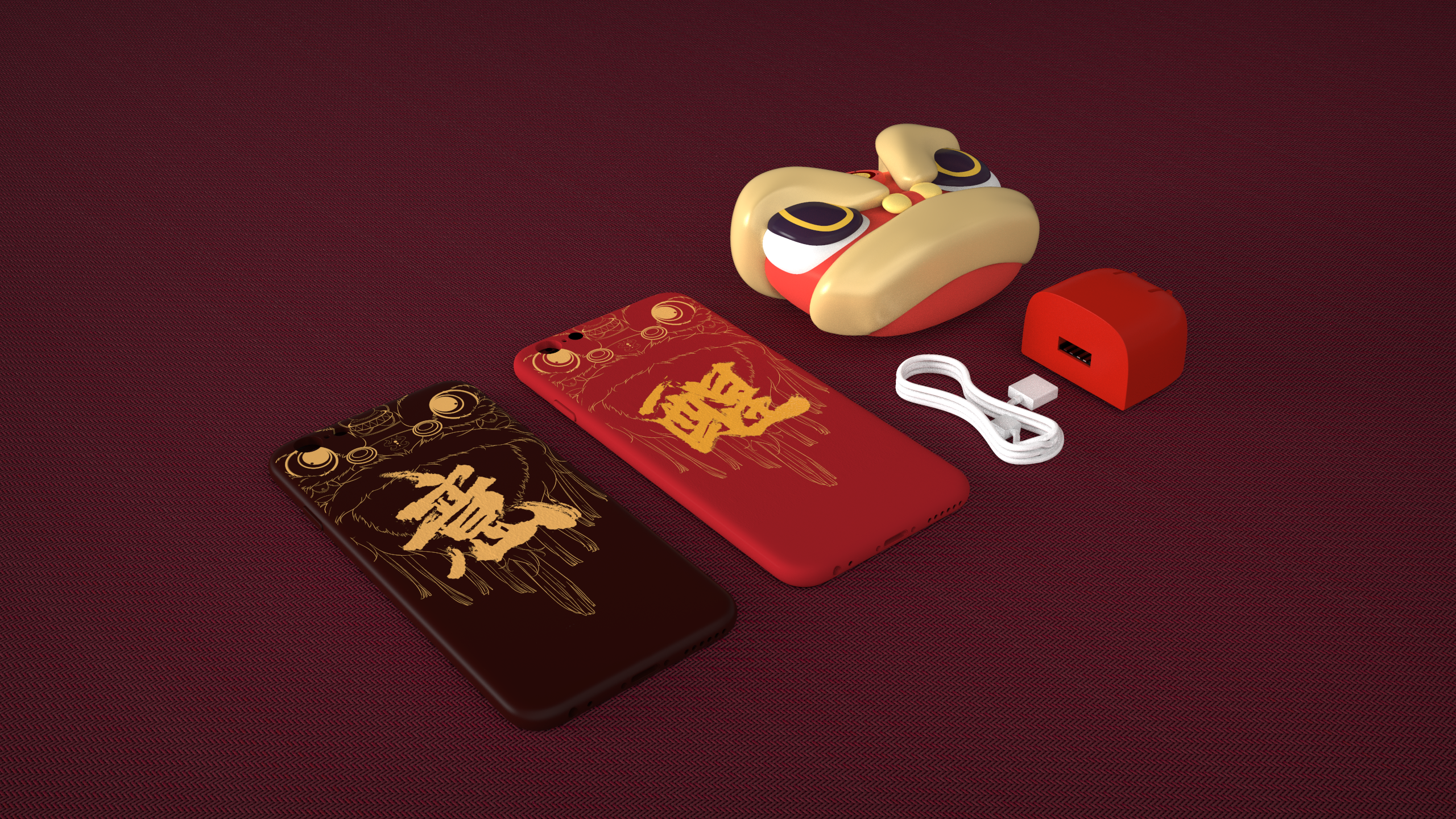 Cultural and creative; portable battery，