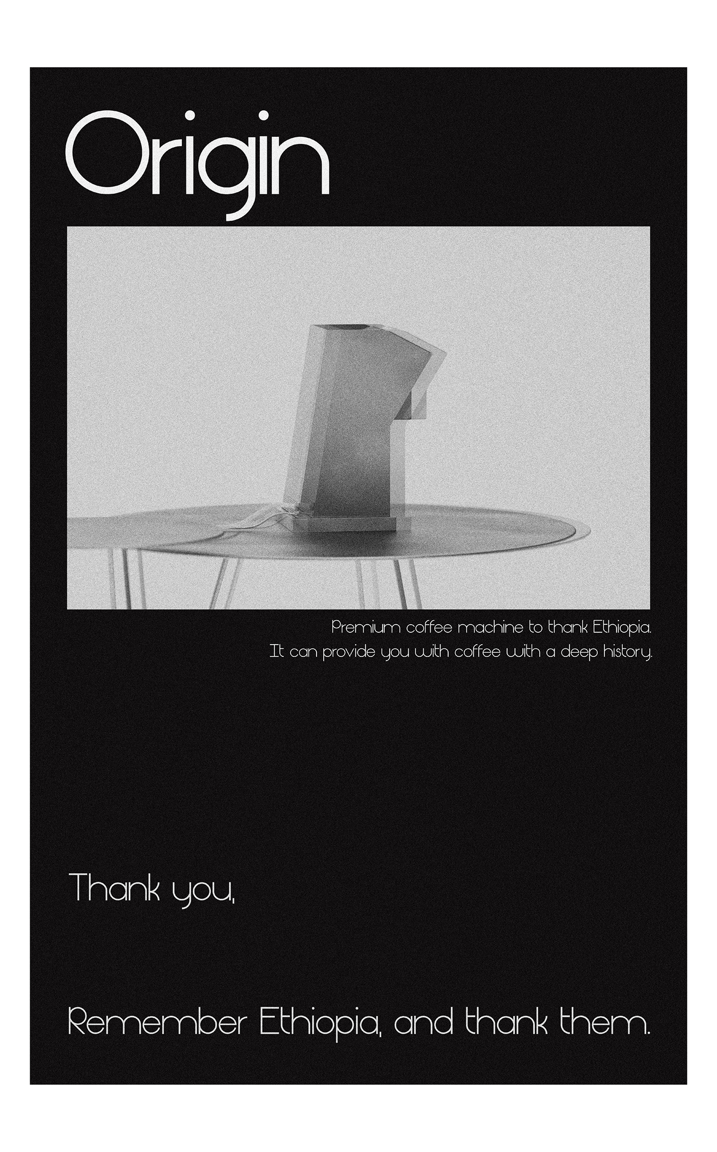 ORIGIN，Coffee machine，Intelligent design，